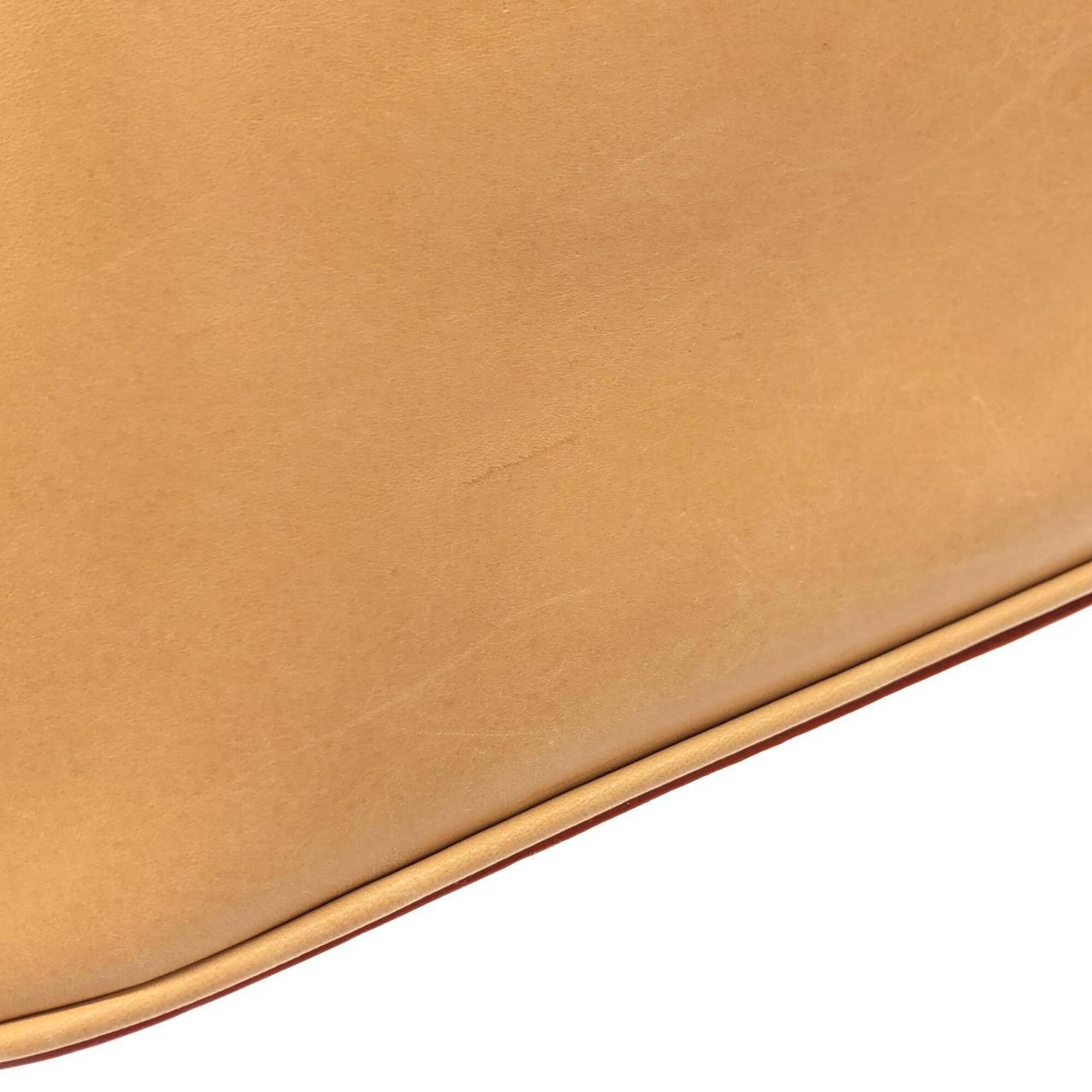 Louis Vuitton Beige Leather Handbag (Pre-Owned)