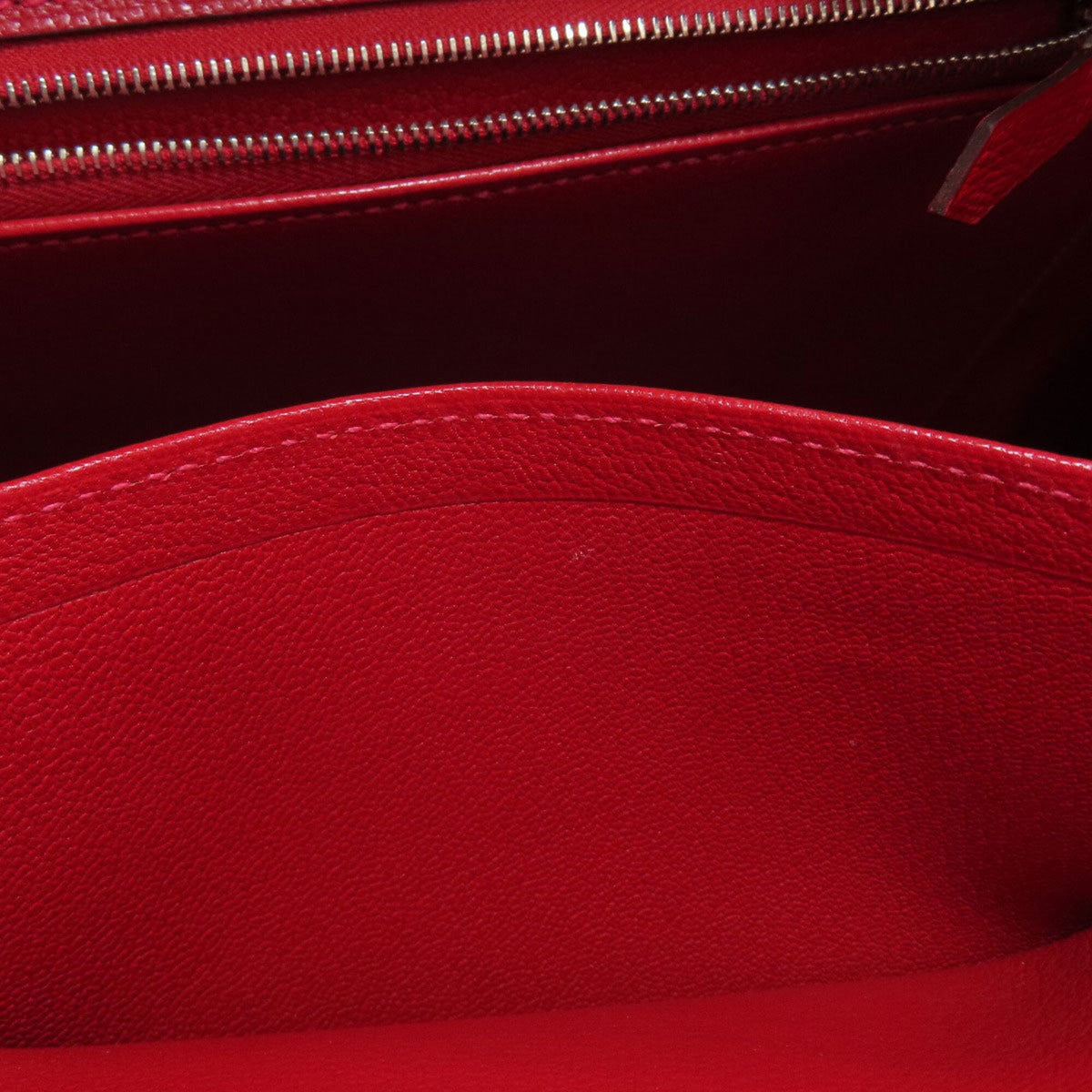 Hermes Red Color Epsom Leather Handbag (Pre-Owned)