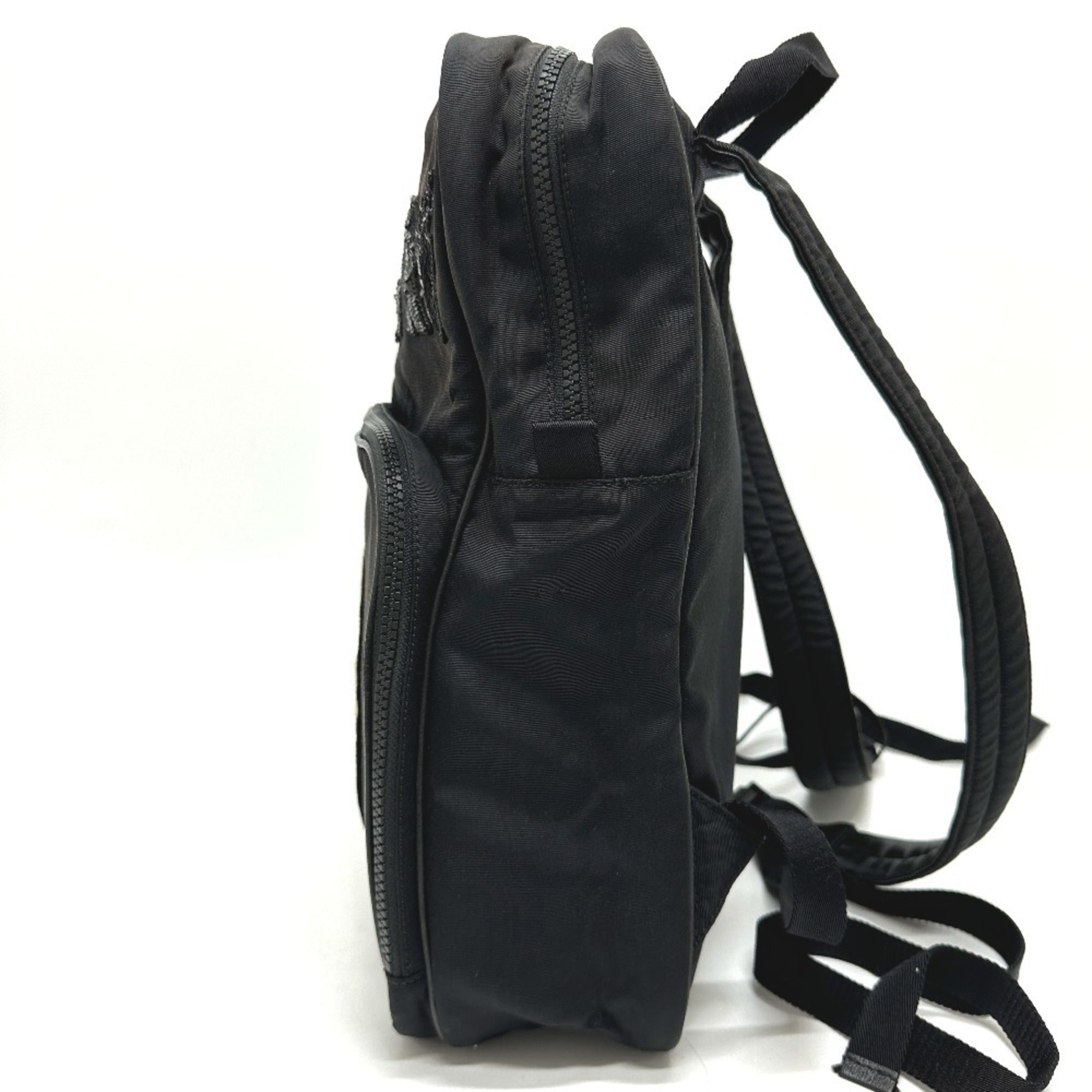 Gucci Black Canvas Backpack (Pre-Owned)