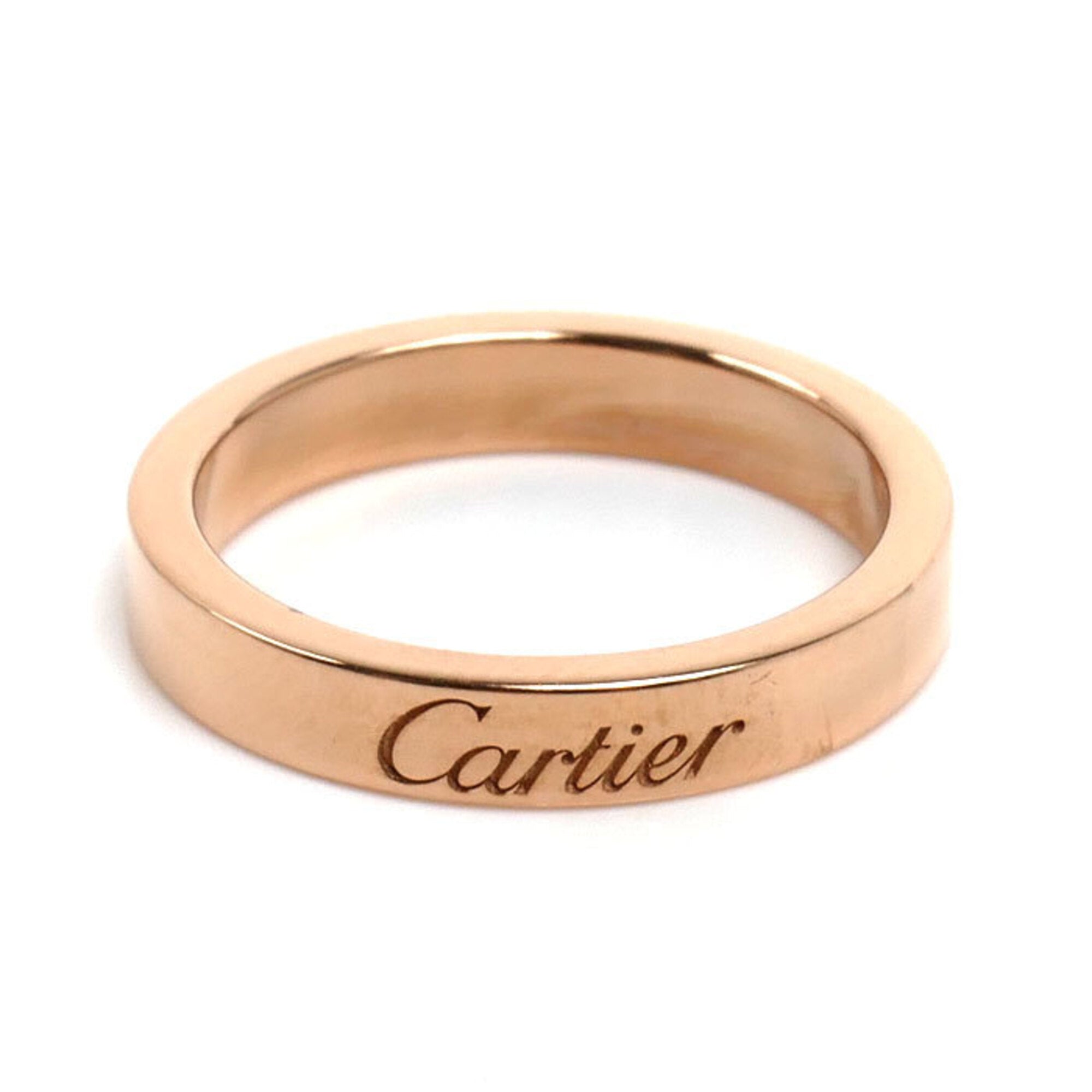 Cartier Pink Gold (18K) Band Ring (Pre-Owned)