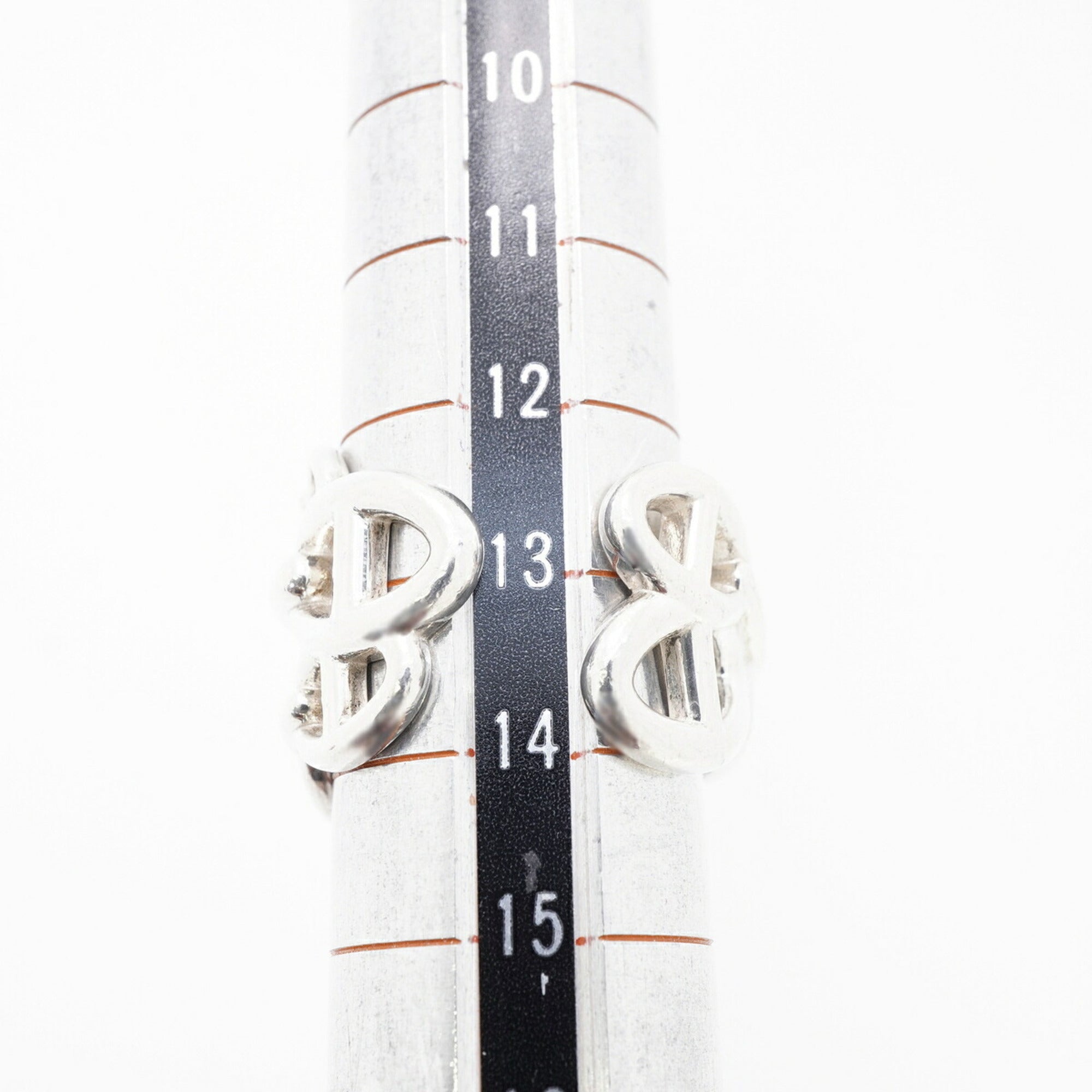 Hermes Silver 925 Band Ring (Pre-Owned)