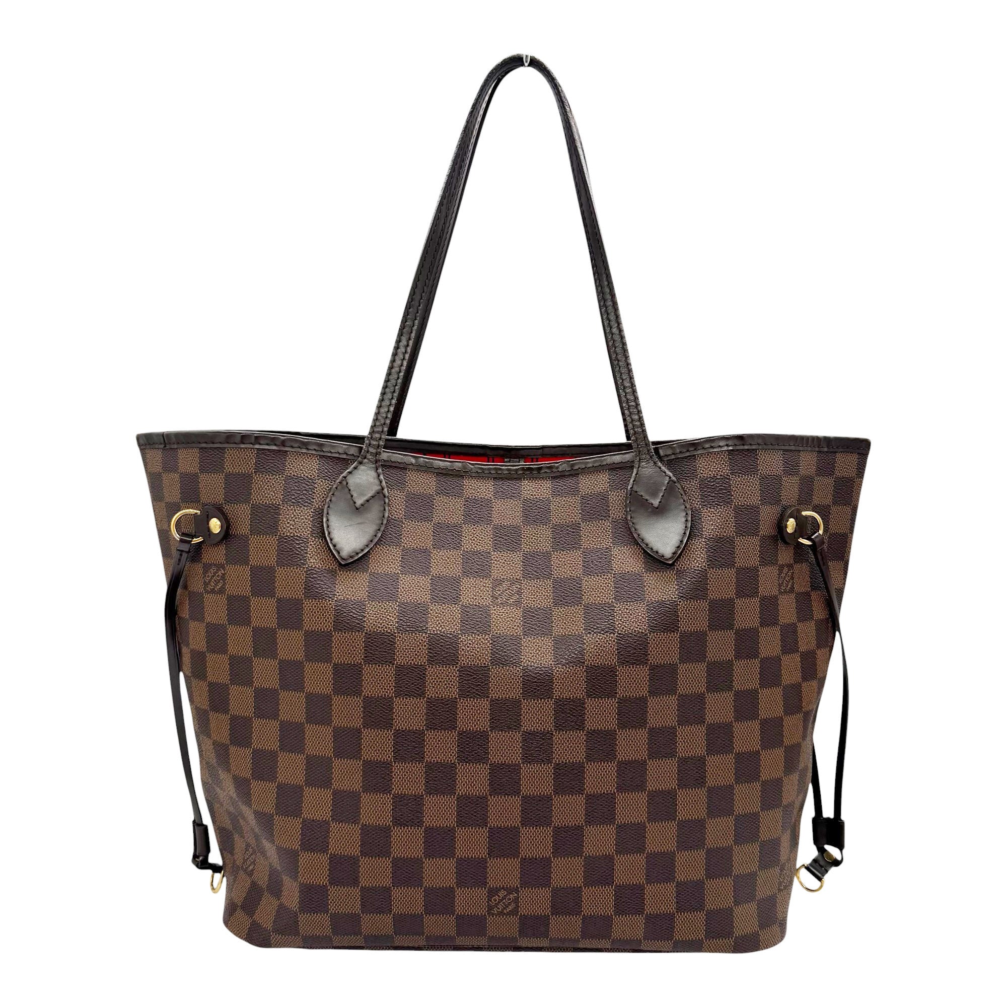 Louis Vuitton Damier Brown Damier Canvas Shoulder Bag Tote Bag (Pre-Owned)