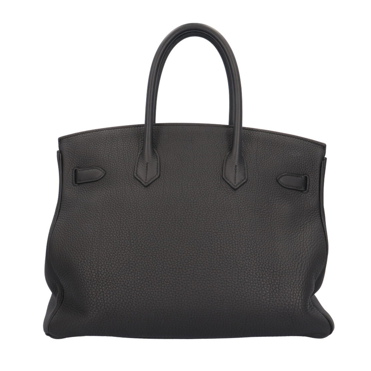 Hermes Black Togo Leather Handbag (Pre-Owned)