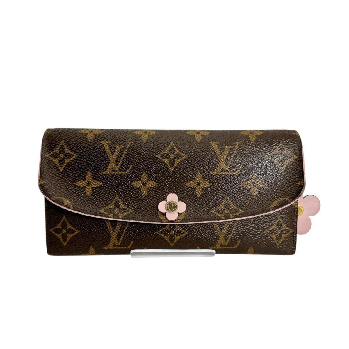 Louis Vuitton Monogram Brown Monogram Canvas Long Wallet (Bi-Fold) (Pre-Owned)