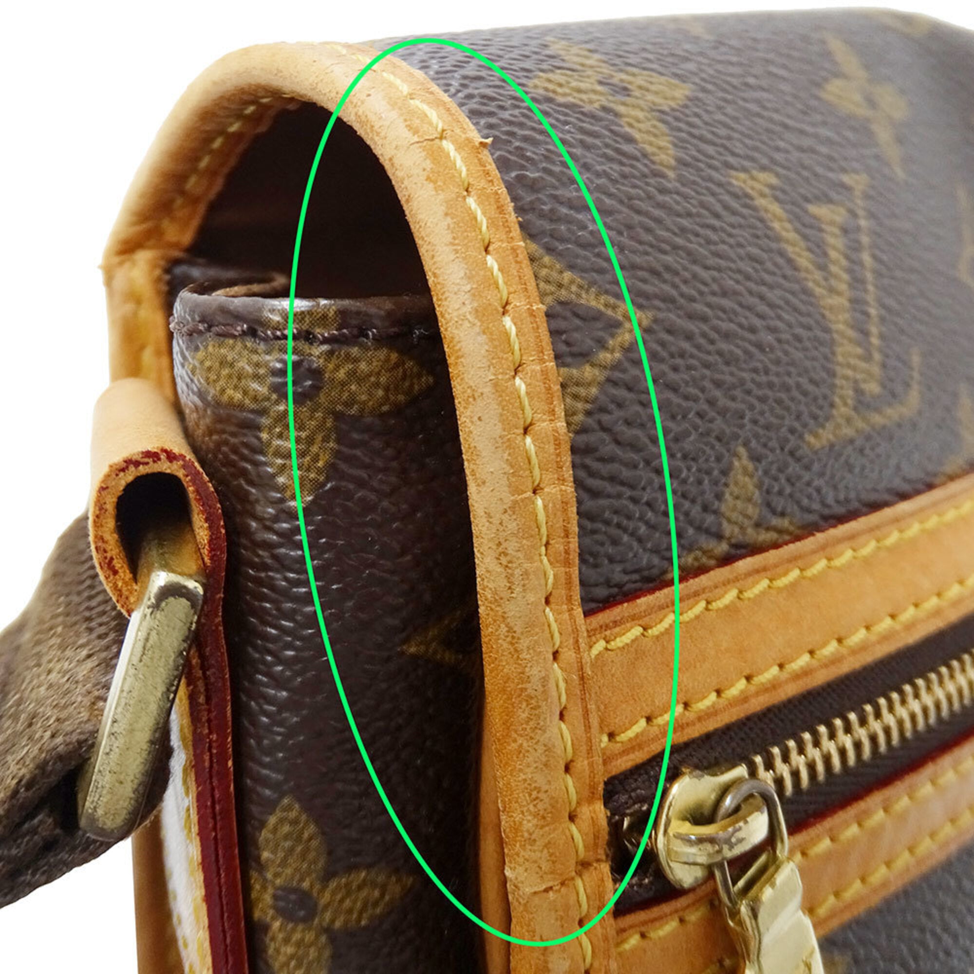 Louis Vuitton Brown Monogram Canvas Messenger Bag Shoulder Bag (Pre-Owned)