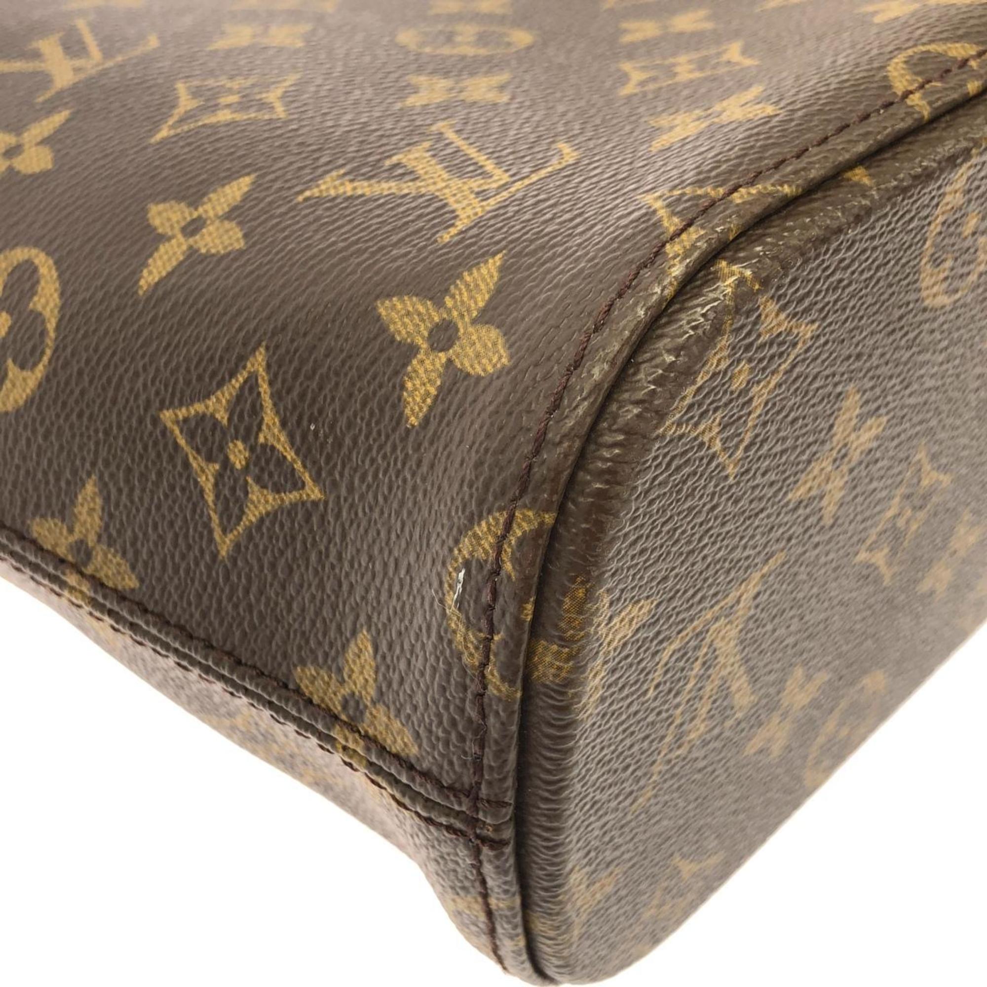 Louis Vuitton Marron Coated Canvas Handbag (Pre-Owned)