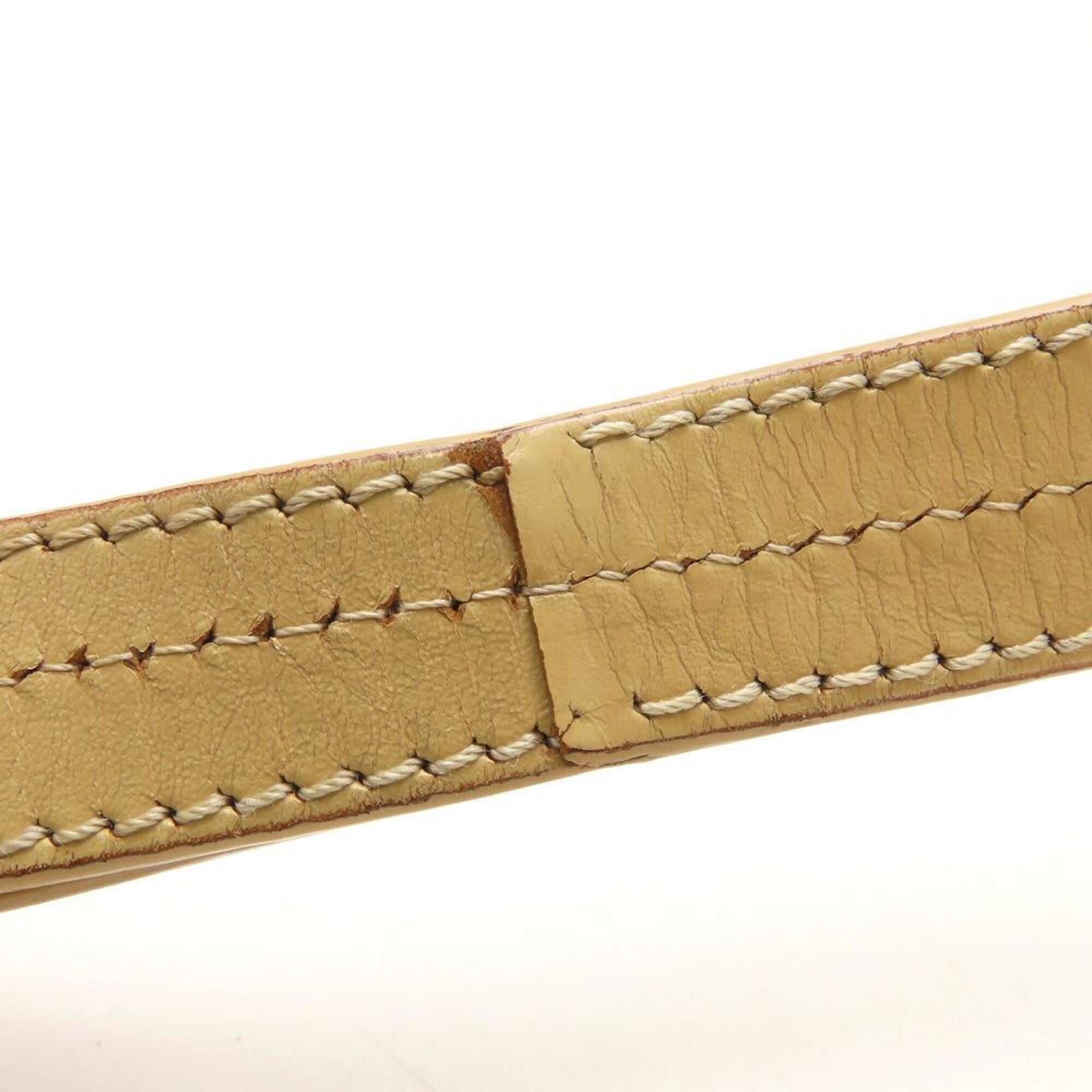Tod's Beige Leather Handbag (Pre-Owned)