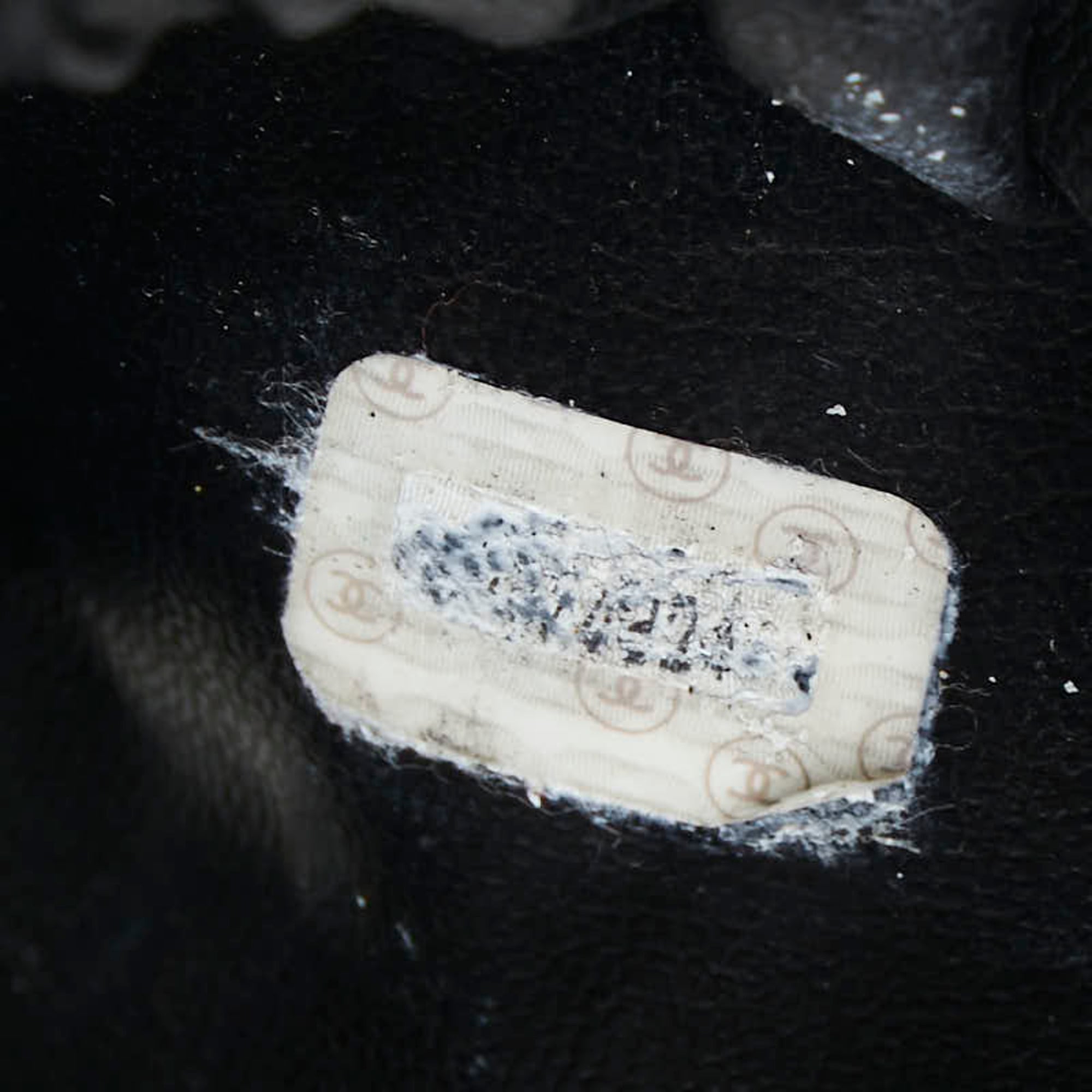 Chanel Black Grained Calfskin Vanity Bag (Pre-Owned)