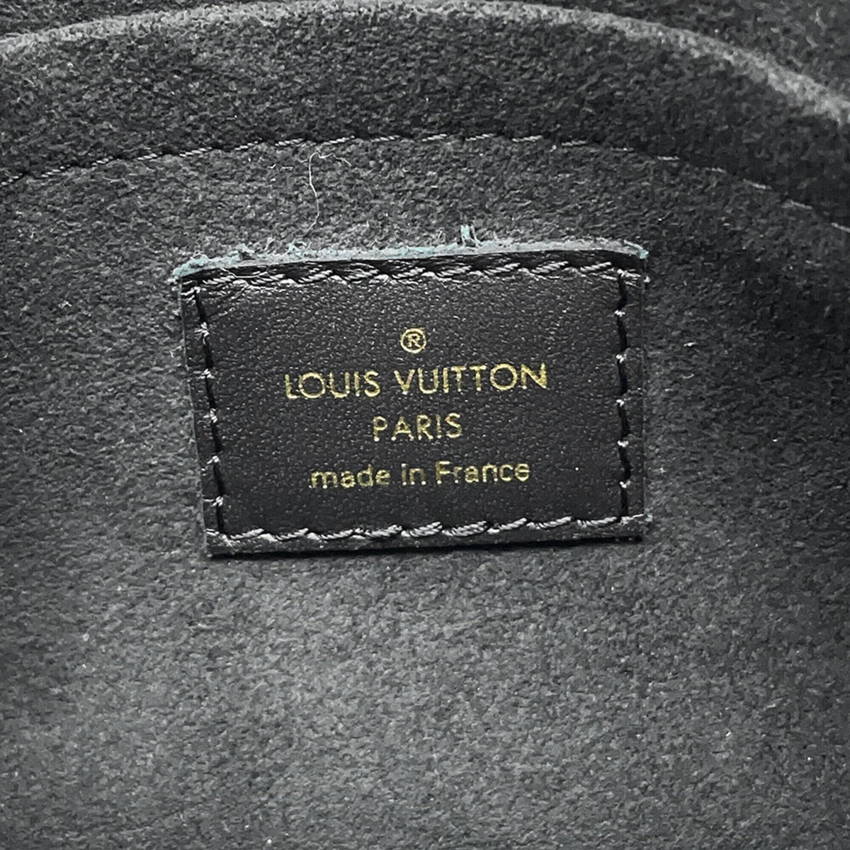 Louis Vuitton Black Monogram Noir Monogram Empreinte Handbag (Pre-Owned)