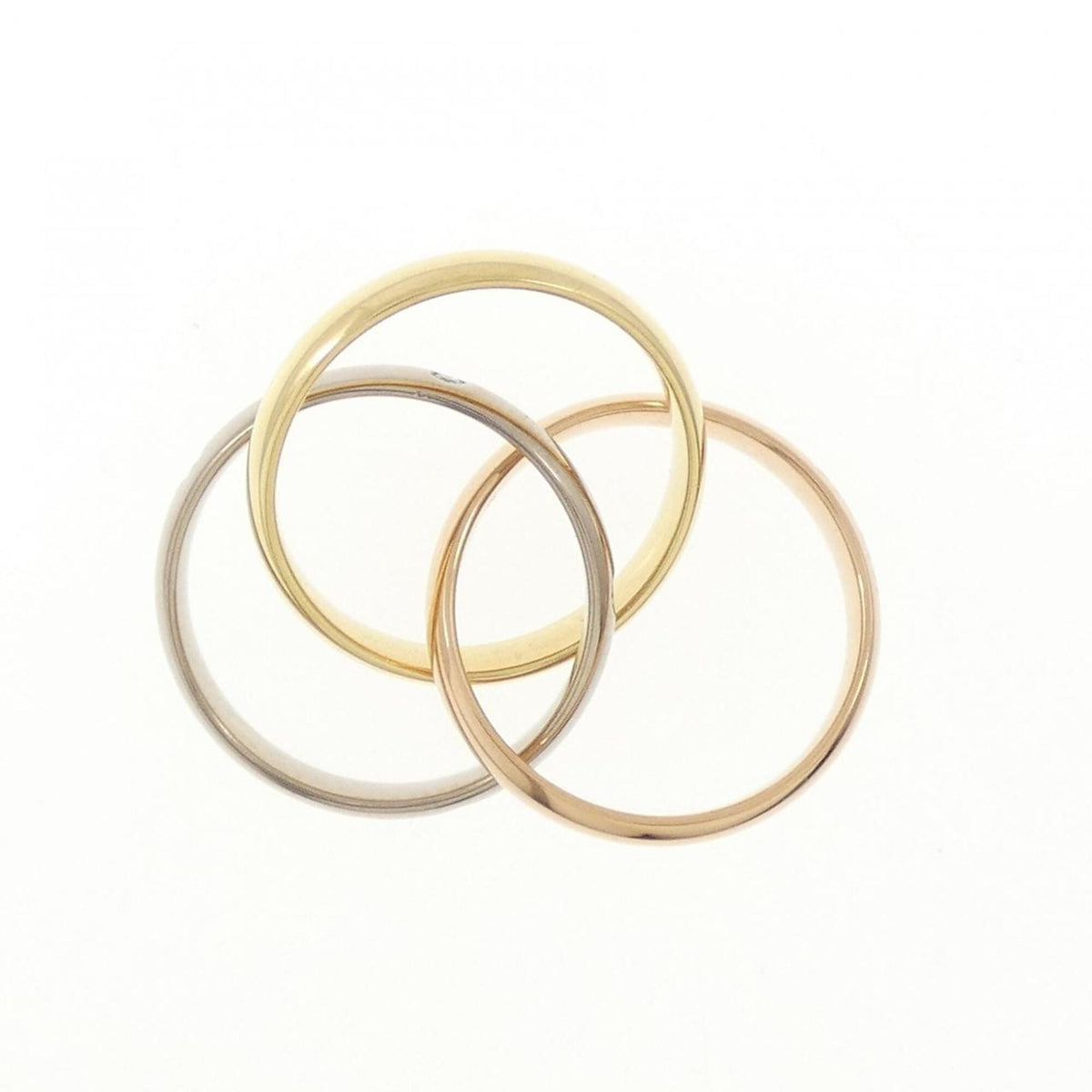 Cartier Yellow Gold (18K) Pink Gold (18K) White Gold (18K) Band Ring (Pre-Owned)