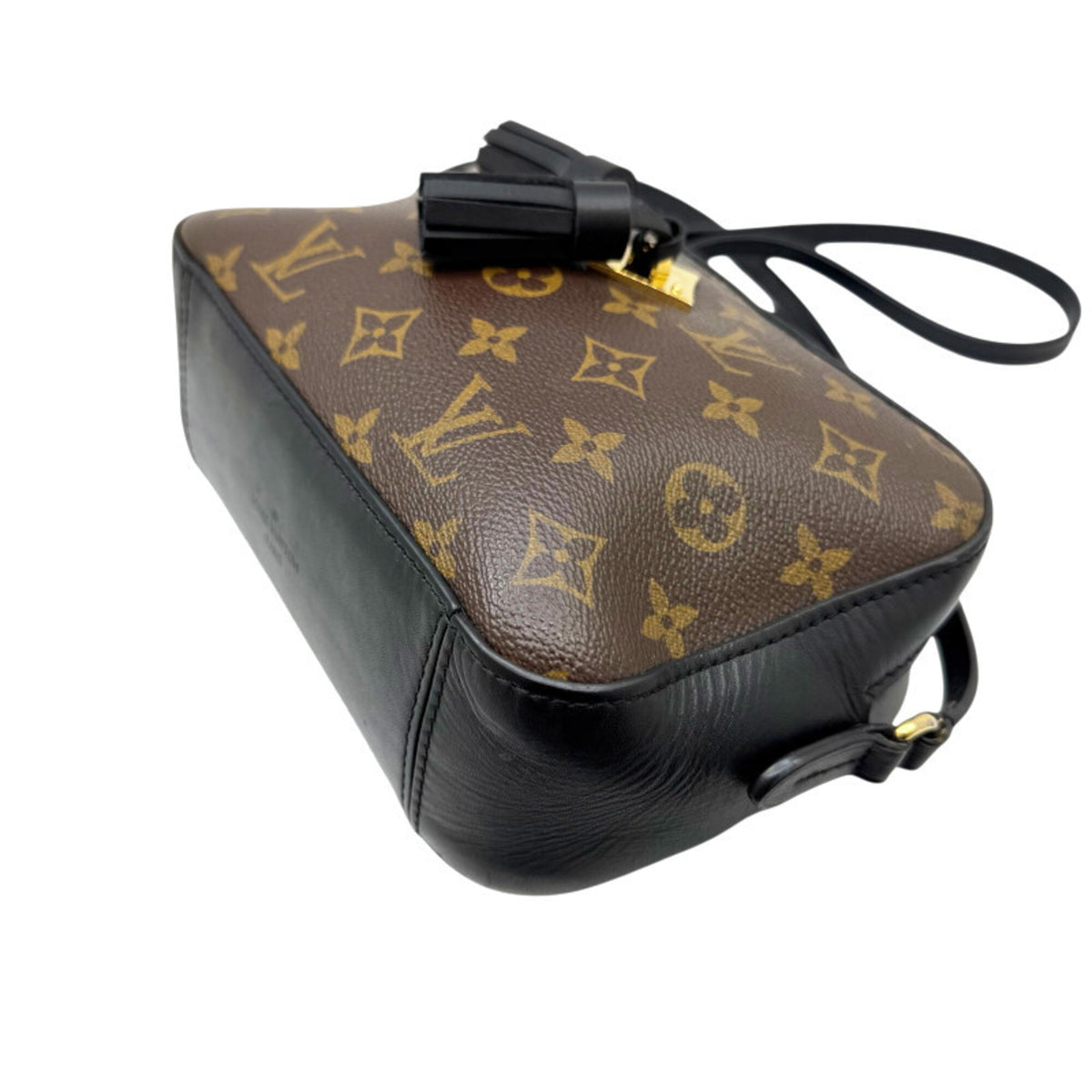 Louis Vuitton Black Brown Freesia Monogram Monogram Shoulder Bag (Pre-Owned)