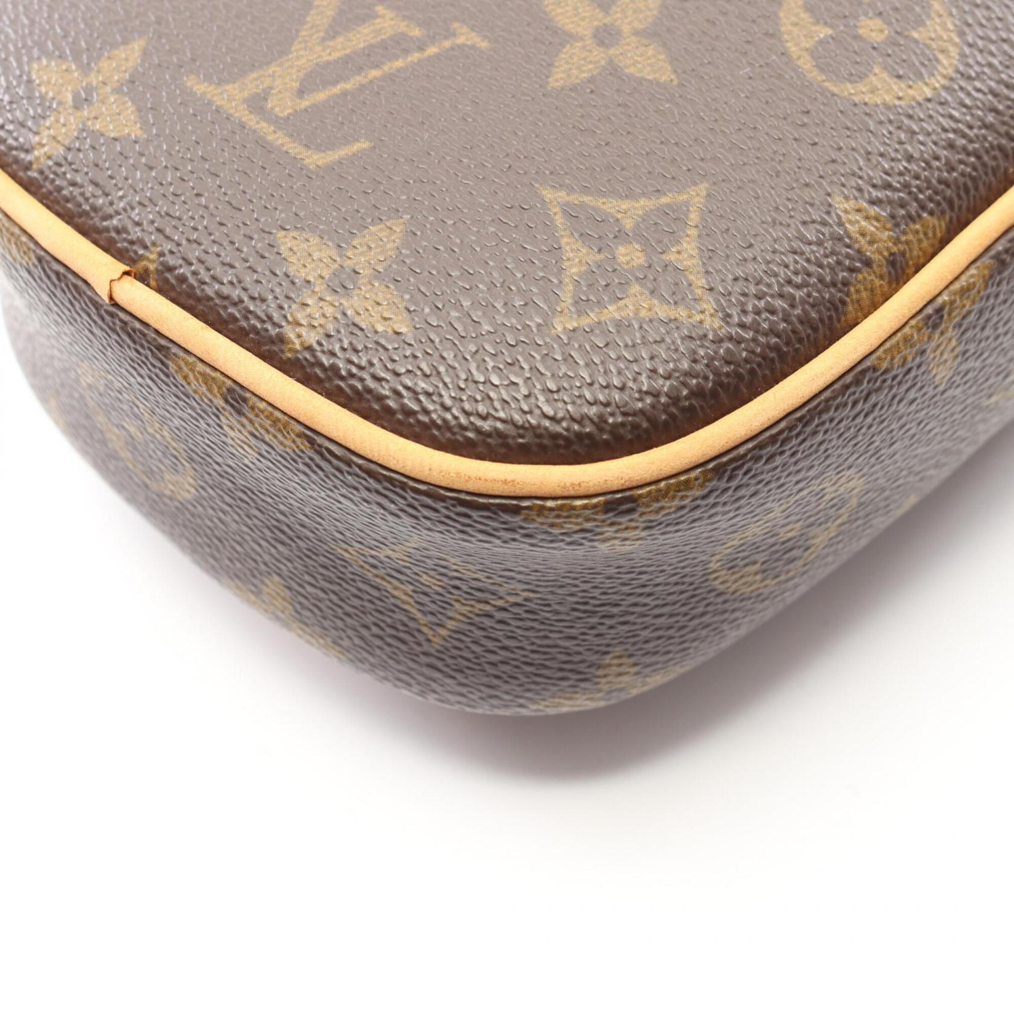 Louis Vuitton Brown Monogram Coated Canvas Leather Fanny Pack Sling Bag (Pre-Owned)
