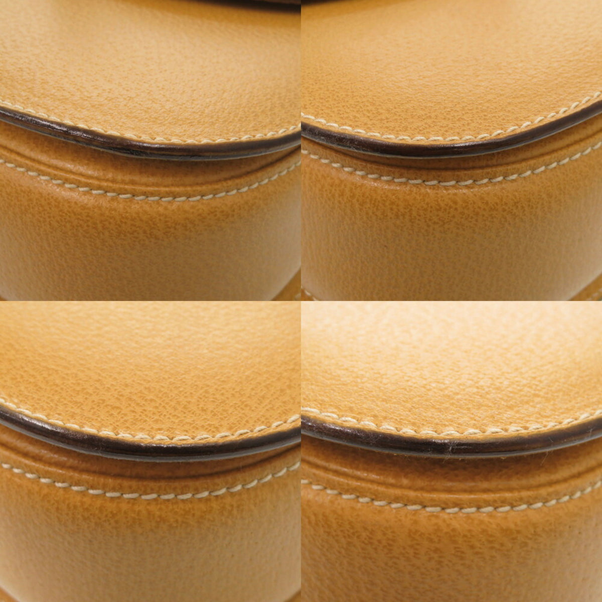 Gucci Yellow Leather Handbag (Pre-Owned)