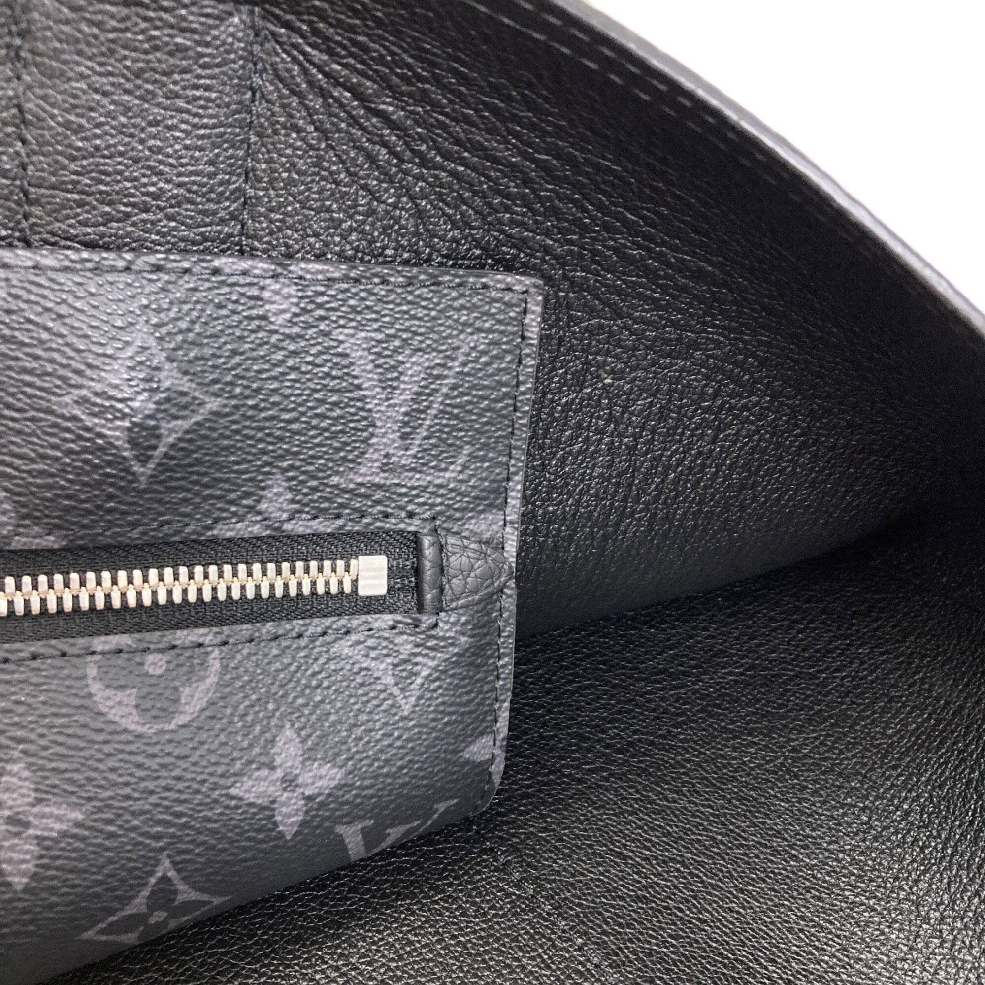 Louis Vuitton Taurillon Black Leather Tote Bag (Pre-Owned)