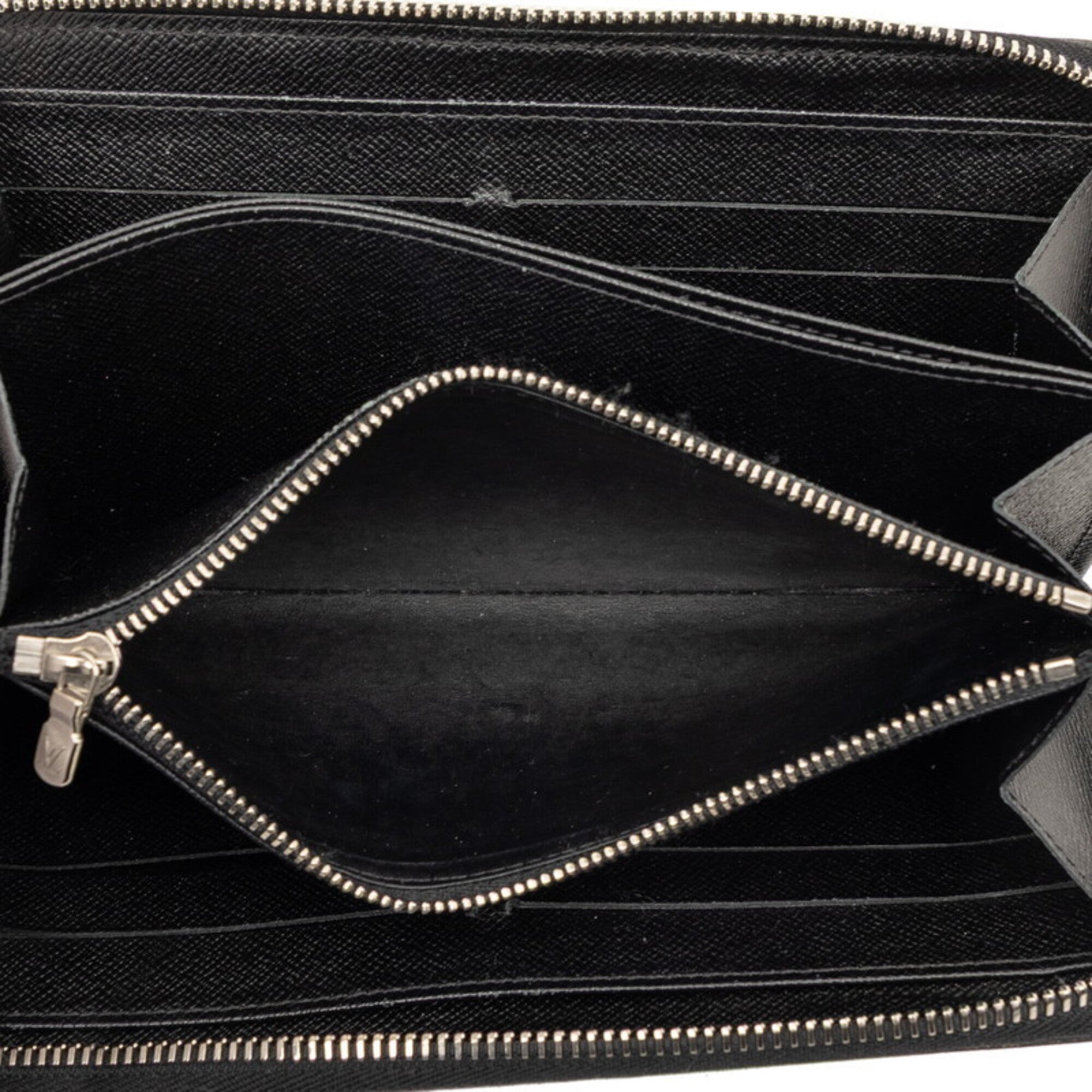 Louis Vuitton Epi Black Noir Leather Long Wallet (Bi-Fold) (Pre-Owned)