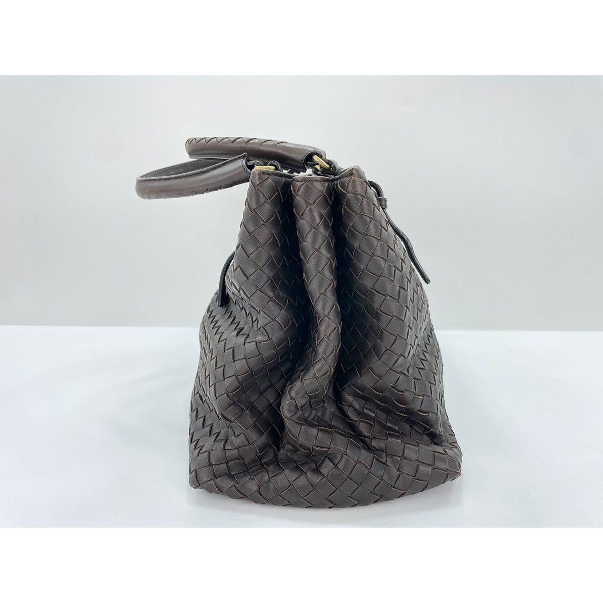 Bottega Veneta Brown Leather Tote Bag (Pre-Owned)