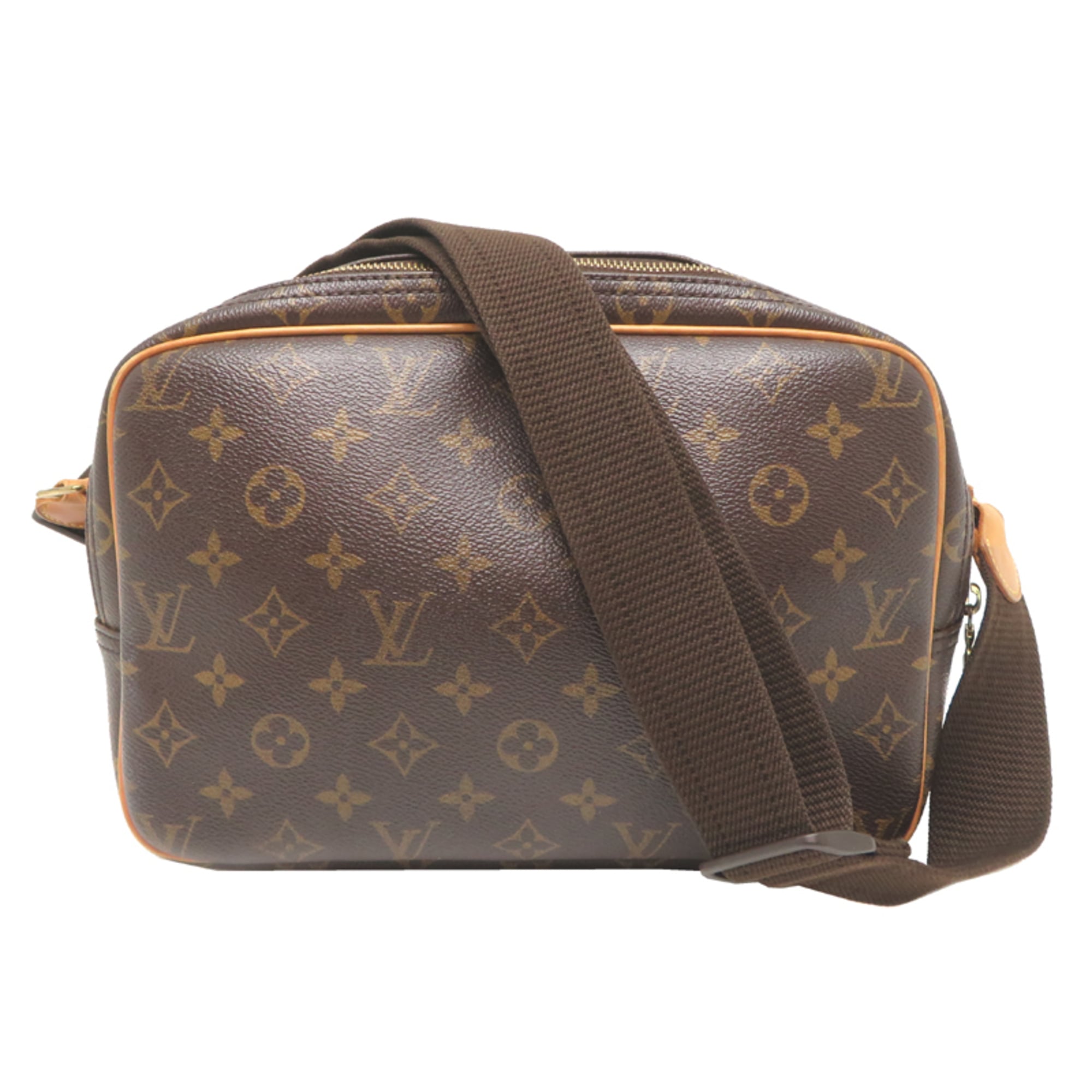 Louis Vuitton Brown Monogram Shoulder Bag (Pre-Owned)