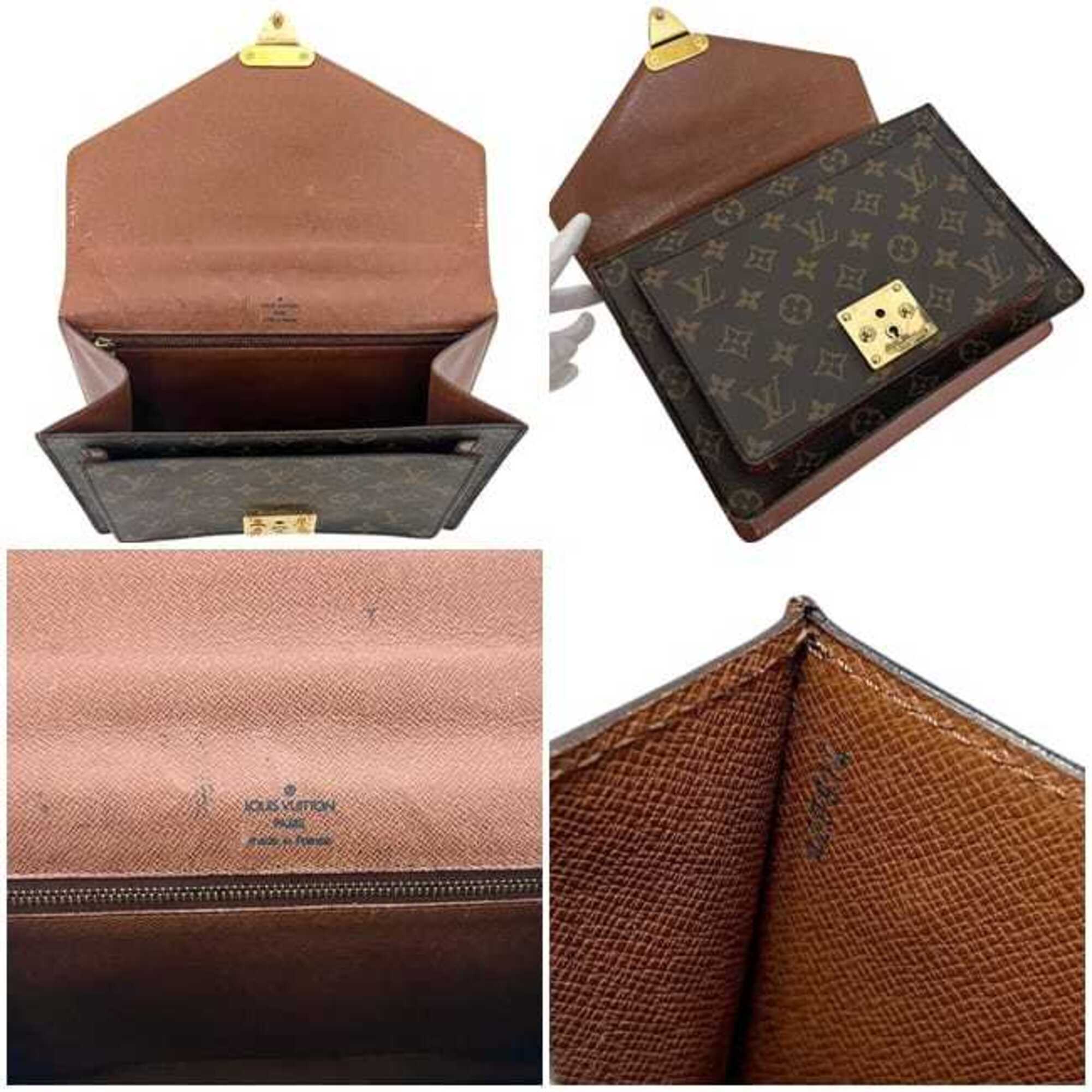 Louis Vuitton Brown Monogram Monogram Handbag (Pre-Owned)