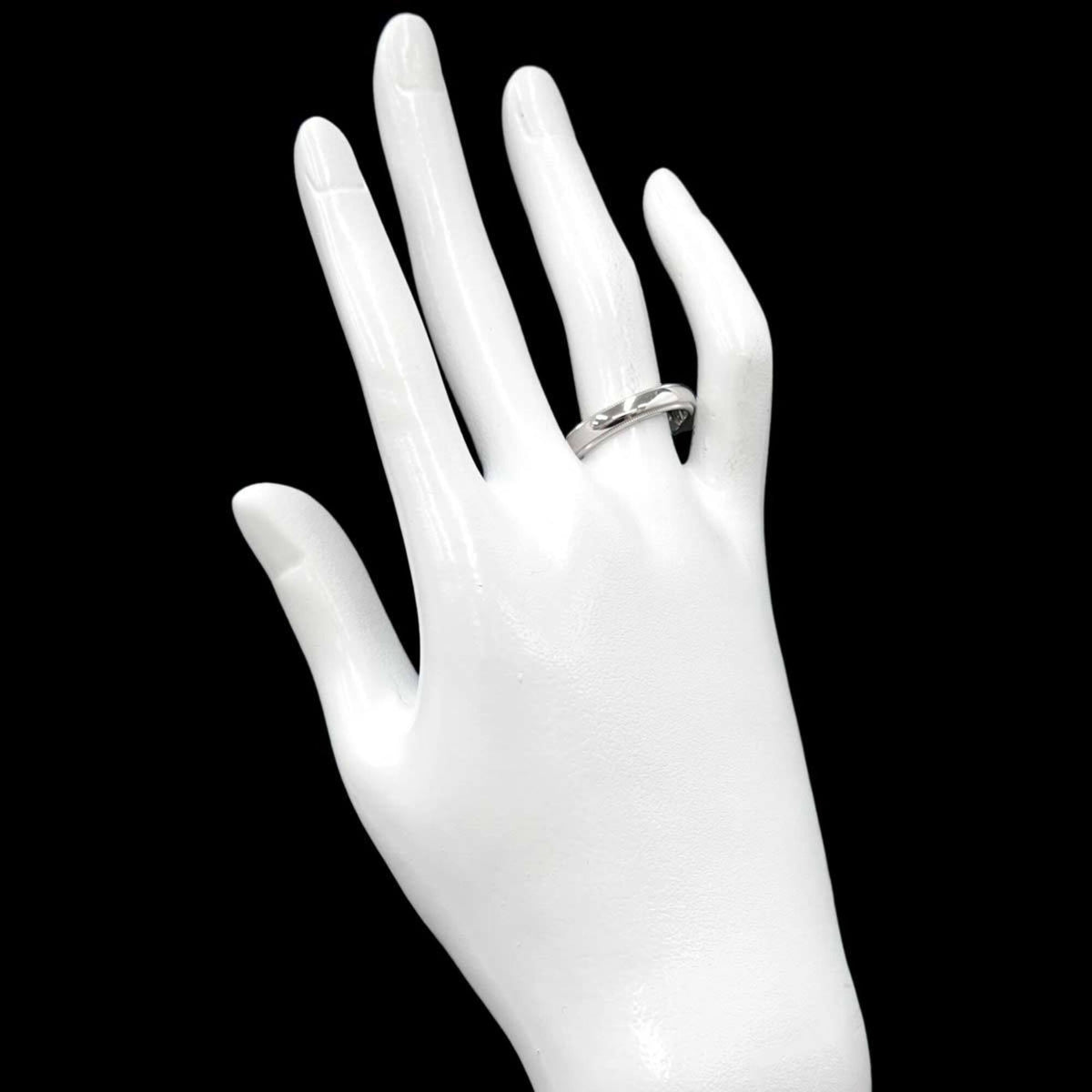 Tiffany Platinum 950 Band Ring (Pre-Owned)