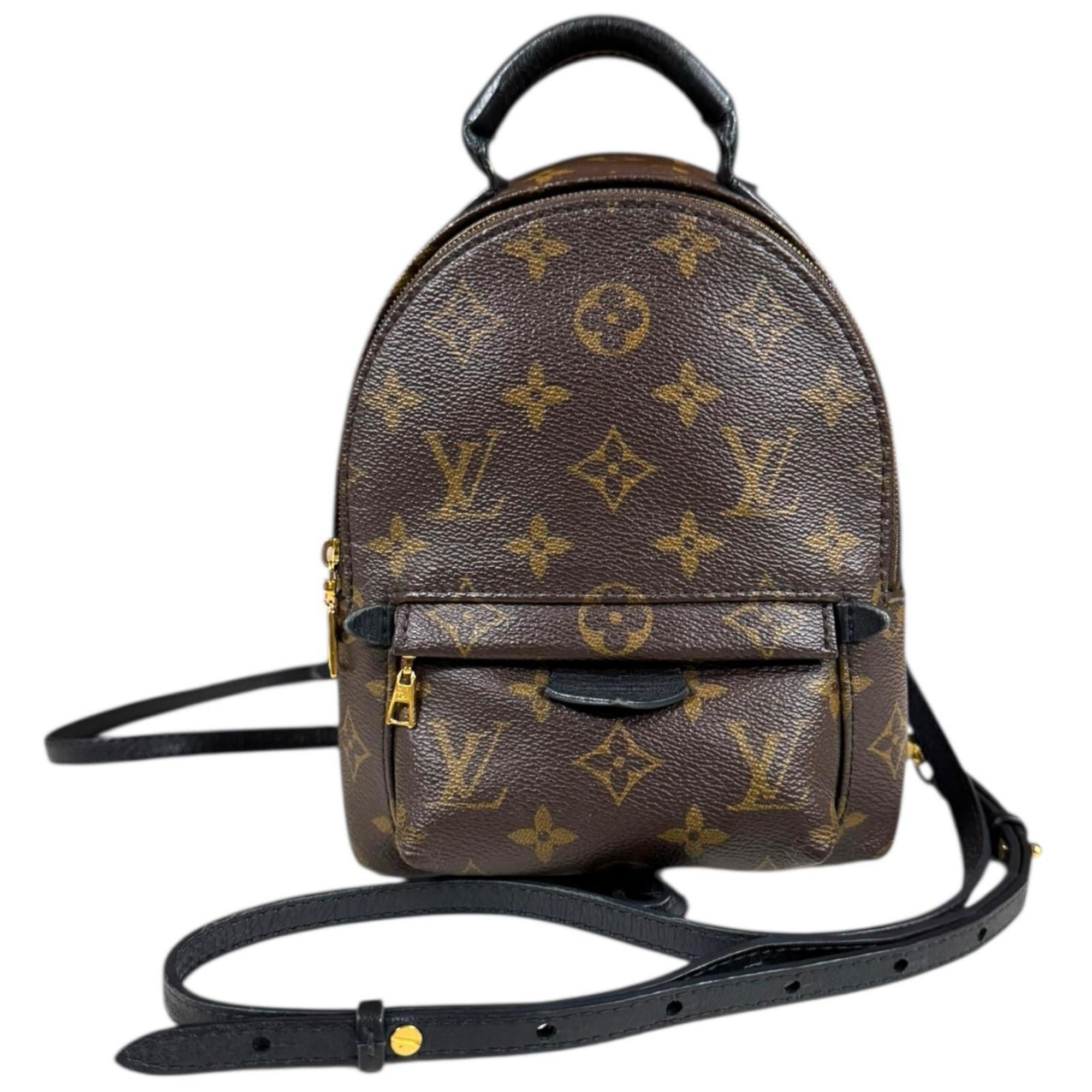 Louis Vuitton Brown Monogram Canvas Backpack (Pre-Owned)