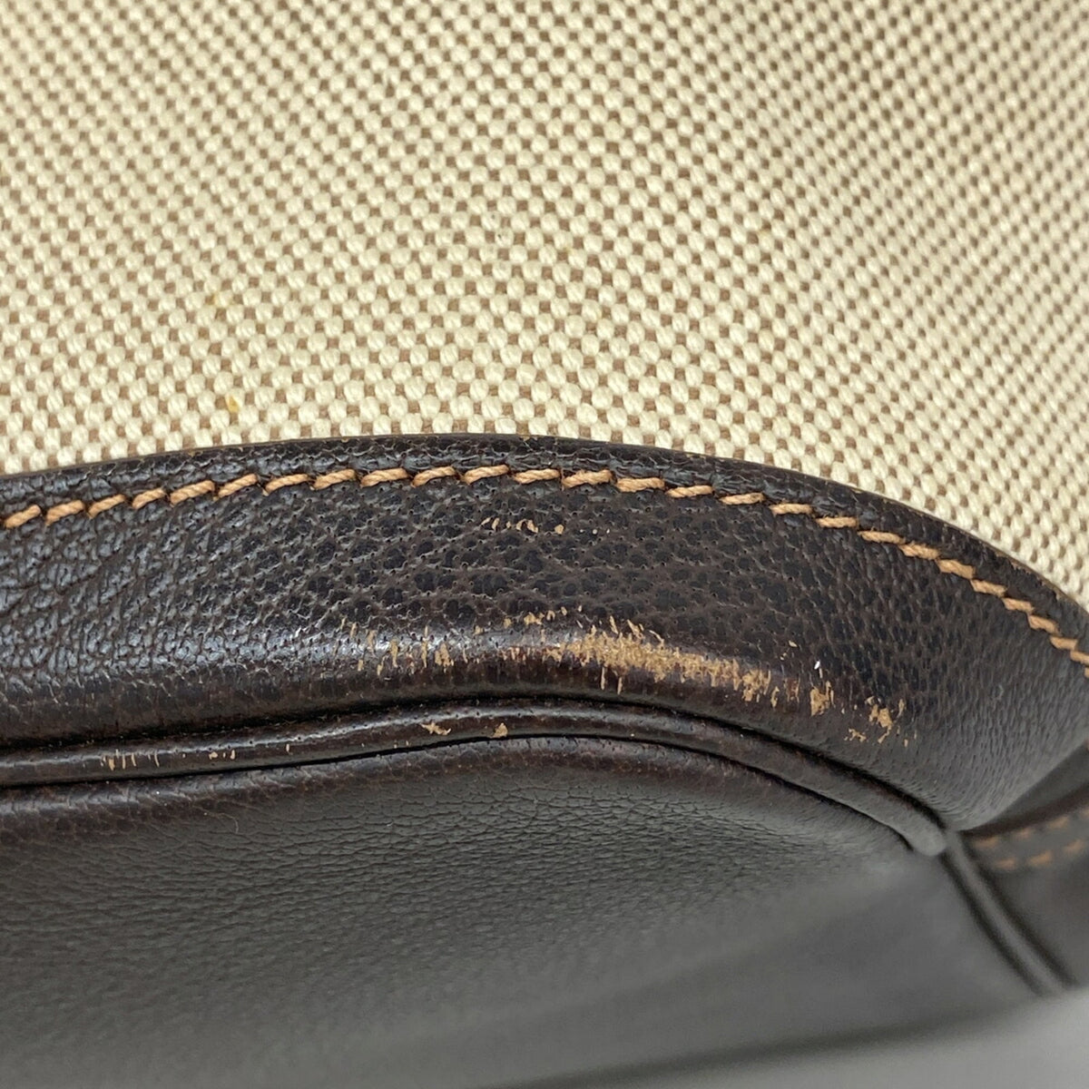 Hermes Brown Toile H Tote Bag (Pre-Owned)