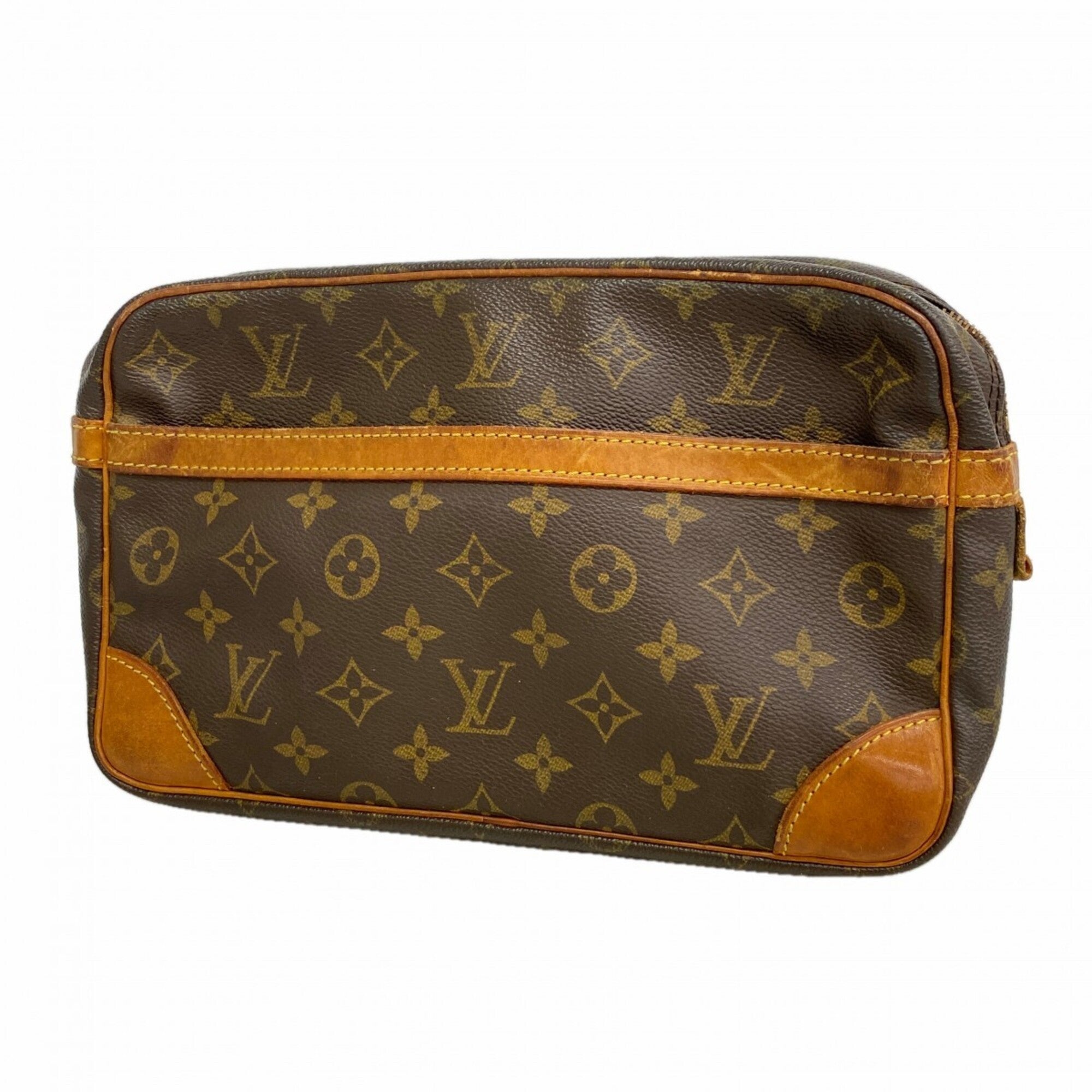 Louis Vuitton Brown Clutch Bag (Pre-Owned)