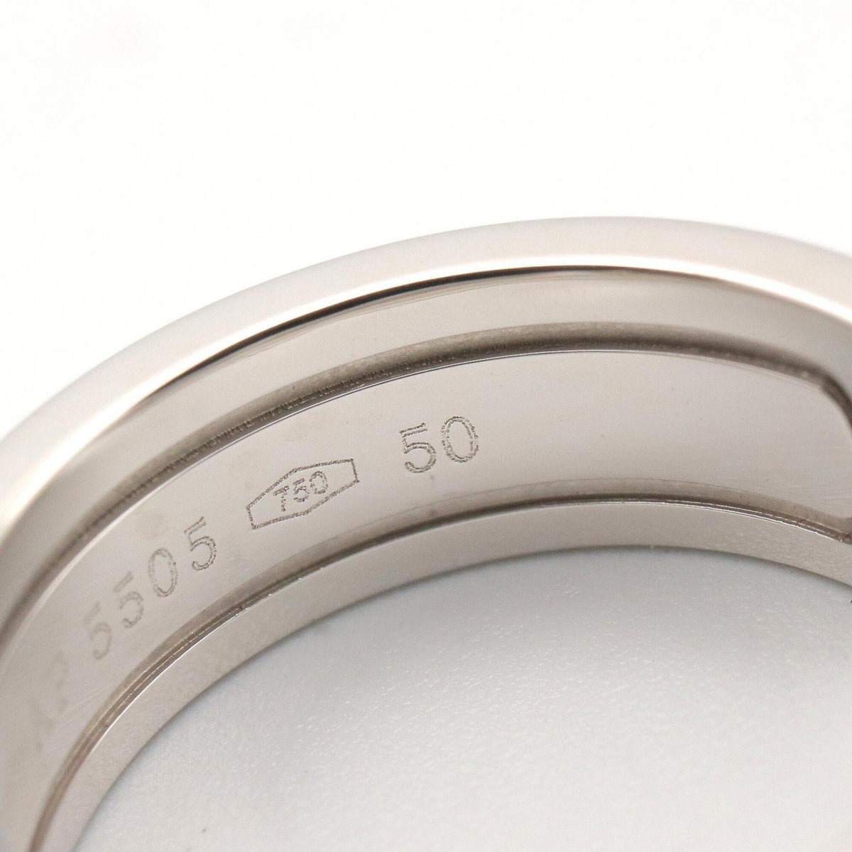 Cartier Silver White Gold (18K) Band Ring (Pre-Owned)