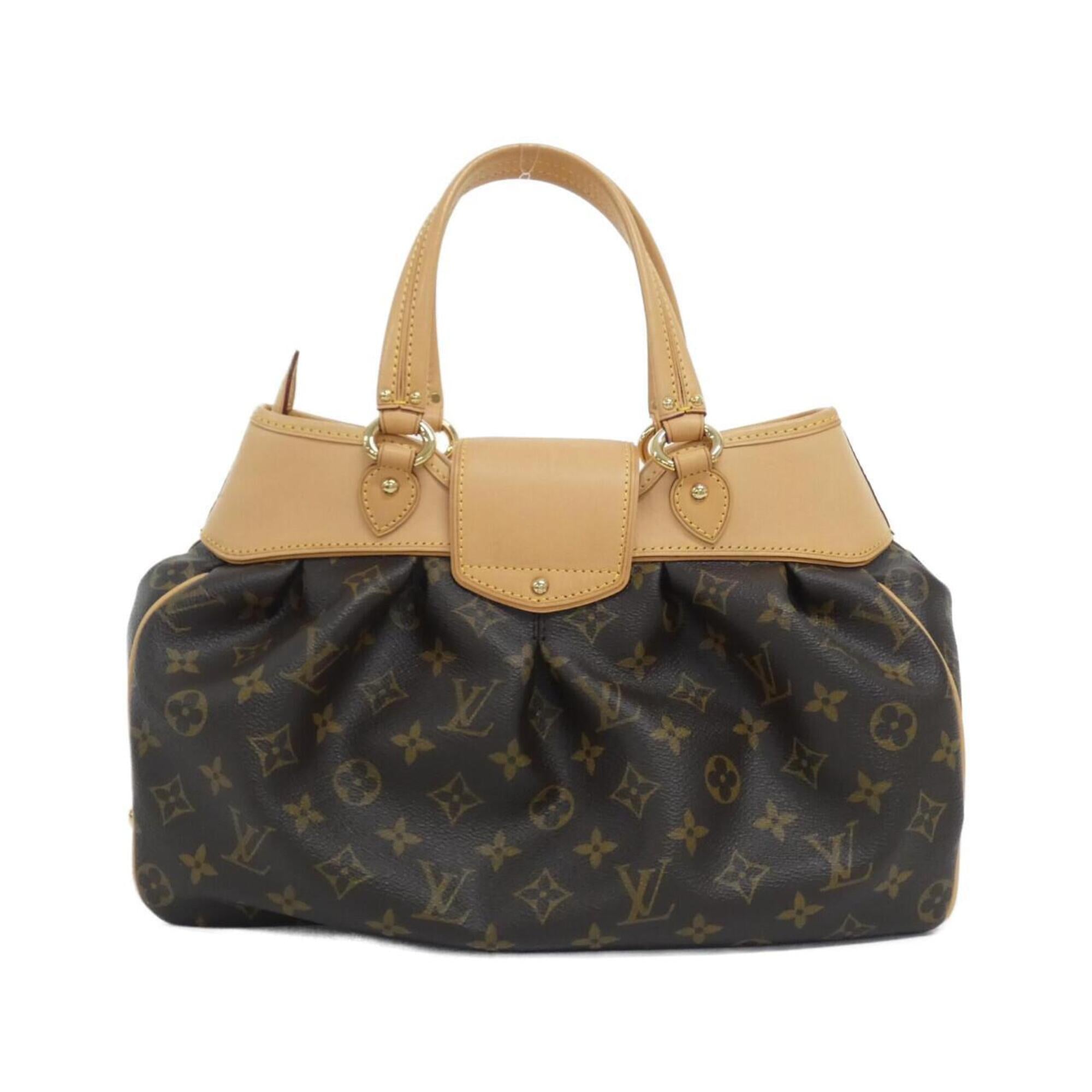 Louis Vuitton Marron Coated Canvas Handbag (Pre-Owned)