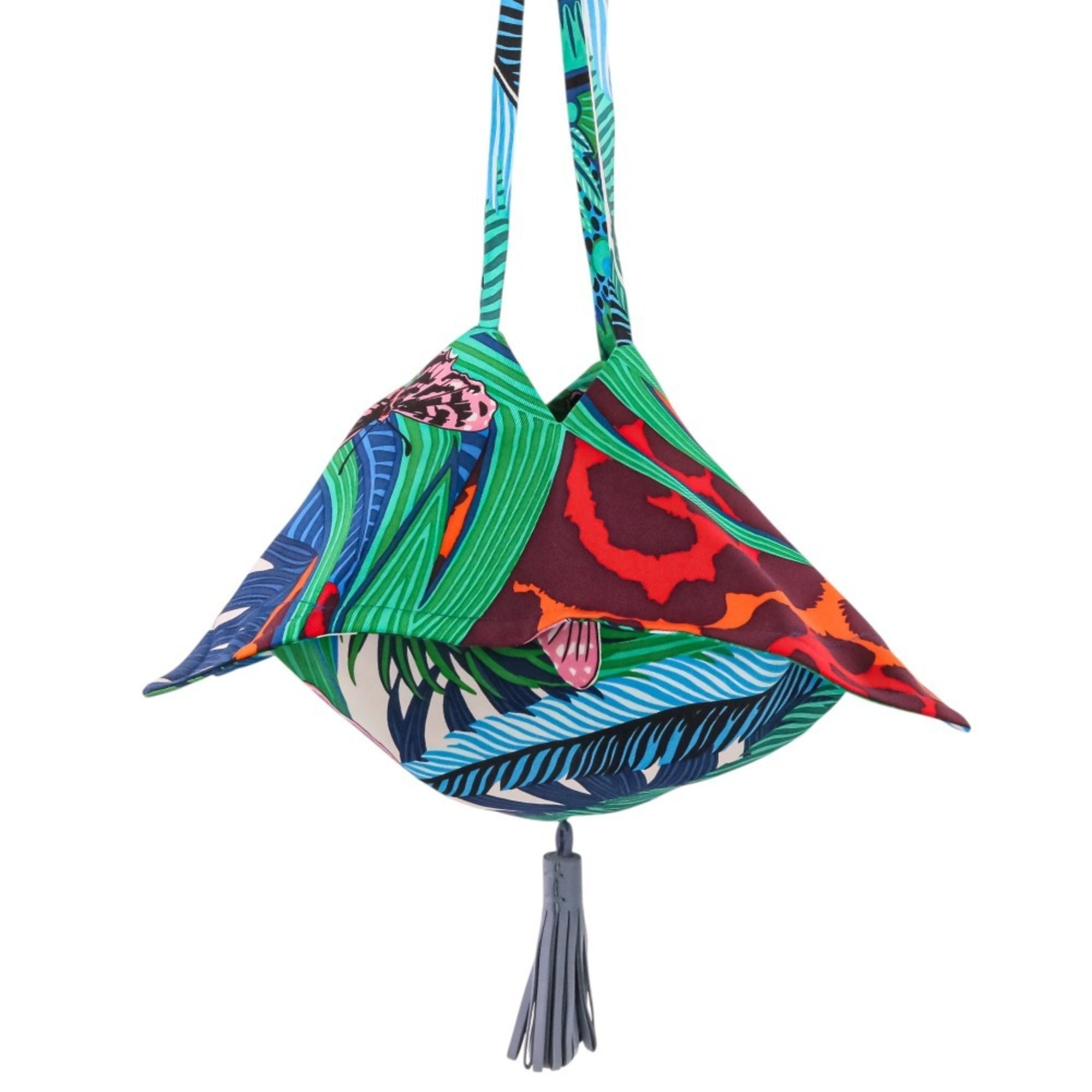Hermes Multi-Color Silk Shoulder Bag (Pre-Owned)