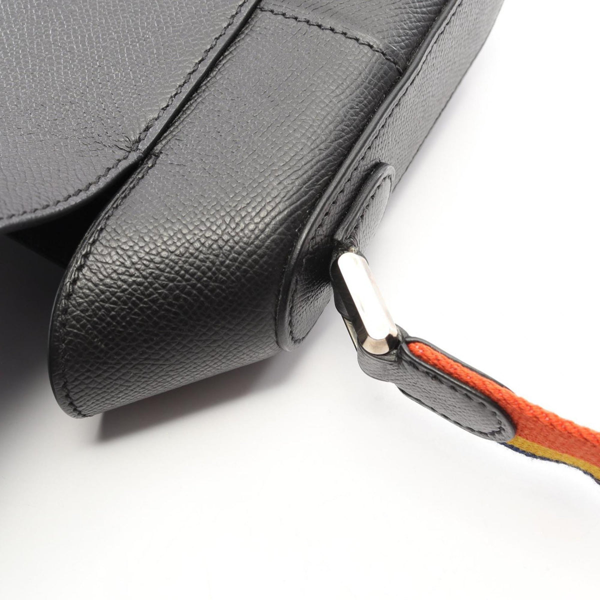 Hermes Black Epsom Leather Leather Shoulder Bag (Pre-Owned)