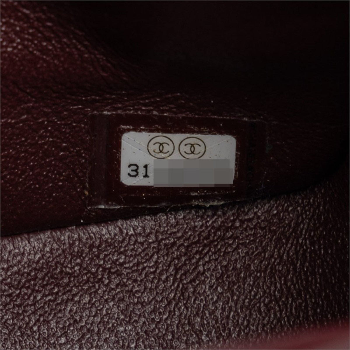 Chanel Black Grained Calfskin Shoulder Bag (Pre-Owned)