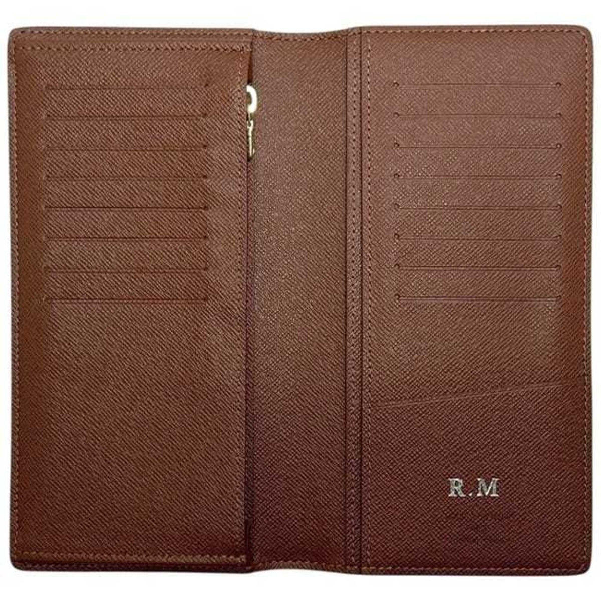 Louis Vuitton Monogram Brown Monogram Long Wallet (Bi-Fold) (Pre-Owned)