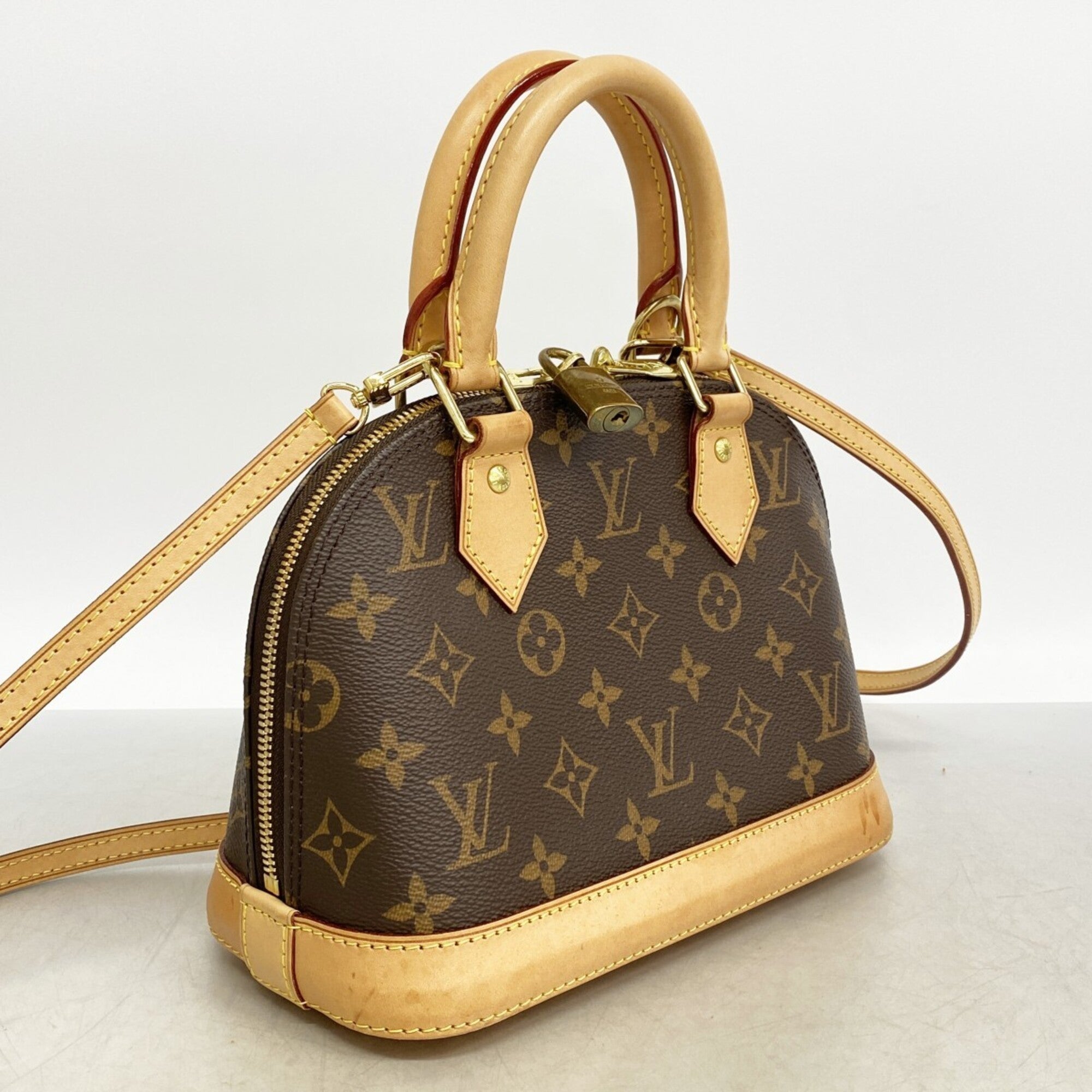 Louis Vuitton Brown Handbag (Pre-Owned)