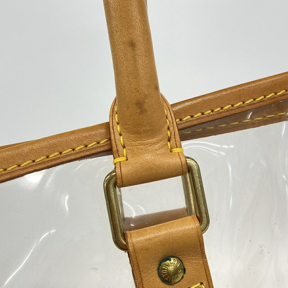 Louis Vuitton Brown Clear Tote Bag (Pre-Owned)