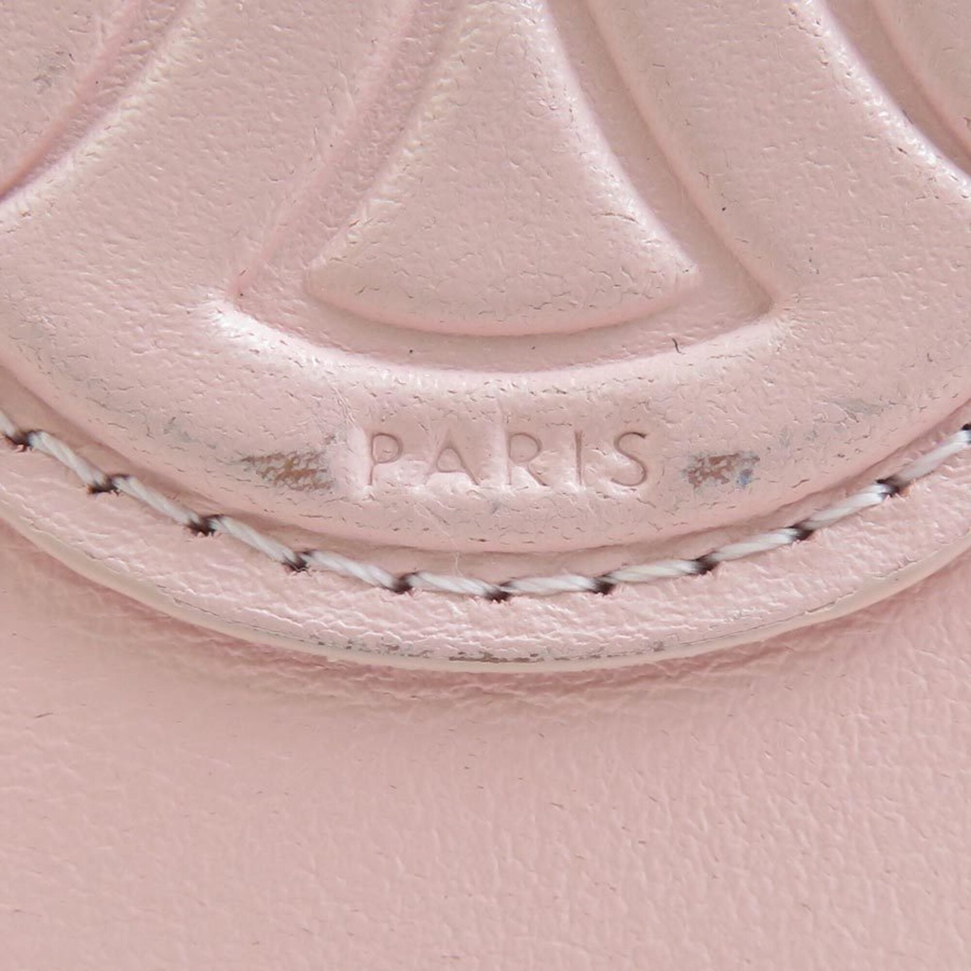 Celine Pink Leather Coin Purse/Coin Case (Pre-Owned)