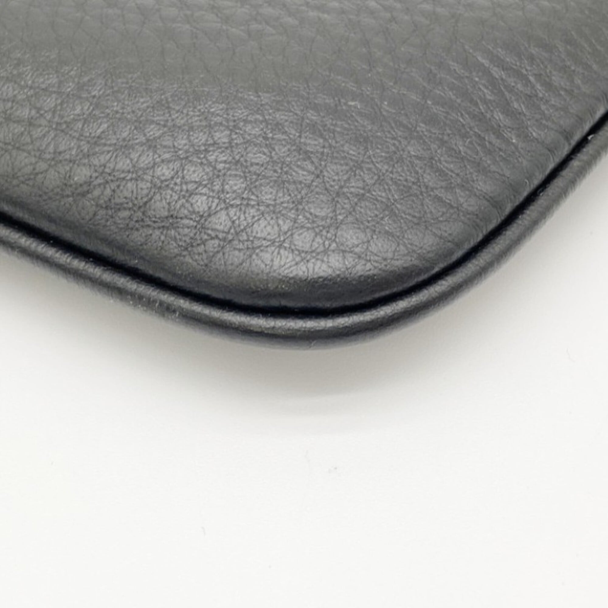 Balenciaga Black Leather Pouch (Pre-Owned)
