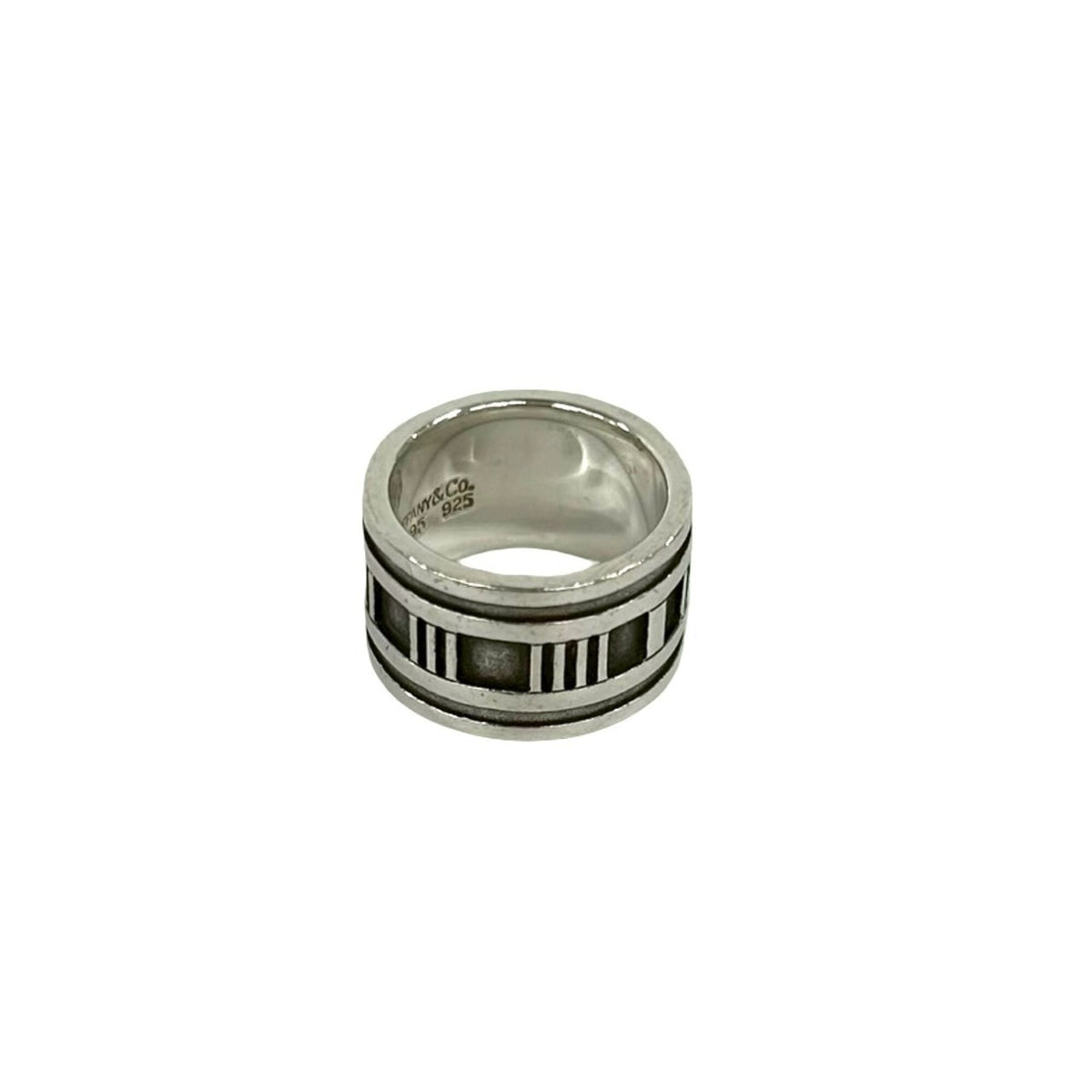 Tiffany Silver Silver 925 Band Ring (Pre-Owned)
