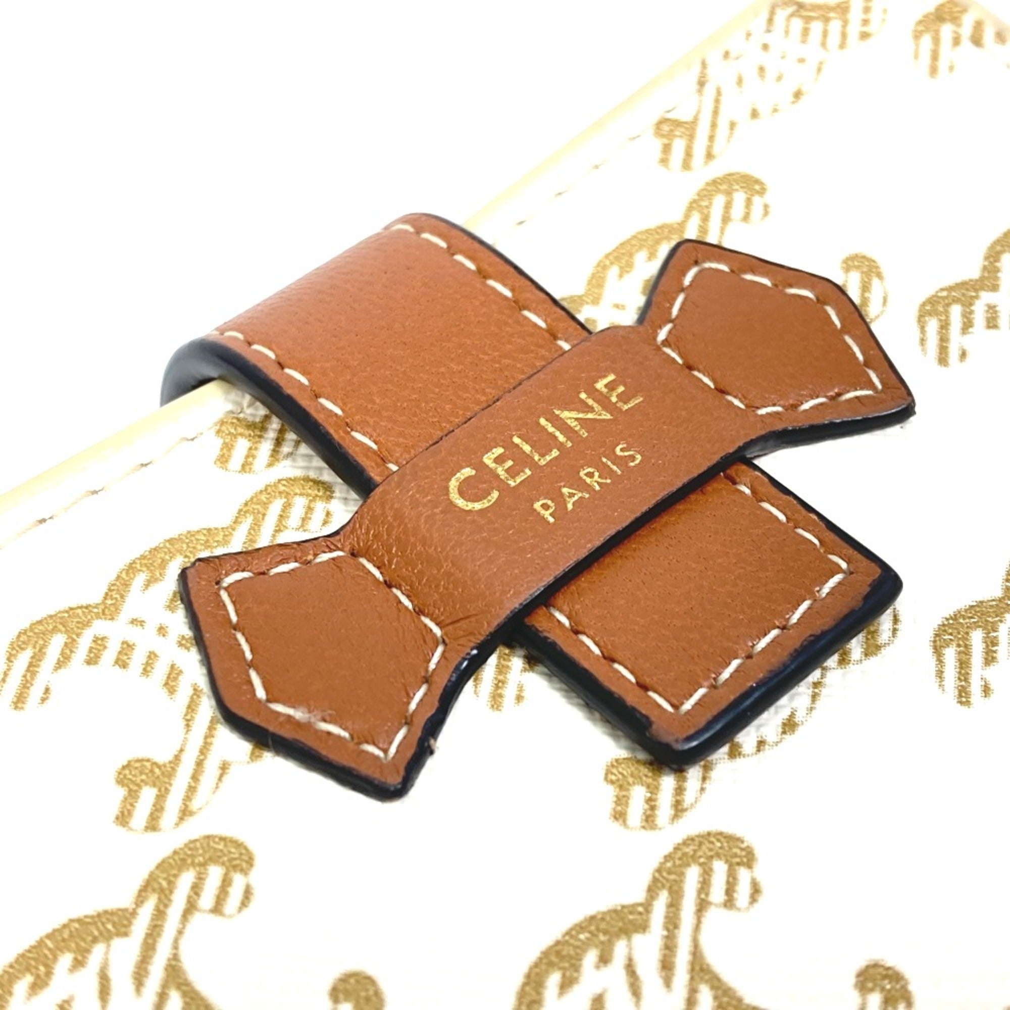 Celine White Other Wallet (Bi-Fold) (Pre-Owned)