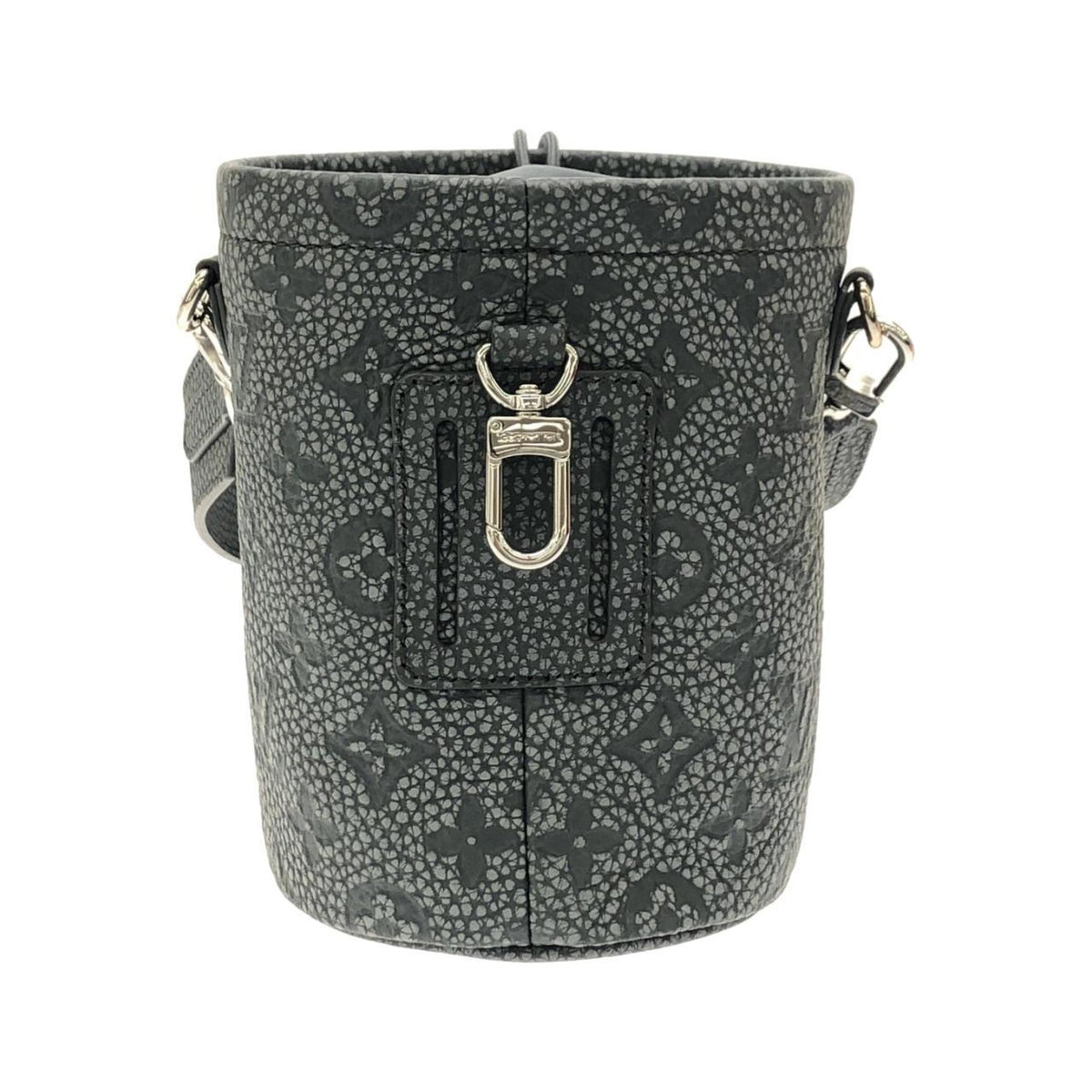 Louis Vuitton Gray Gris Leather Handbag Pouch (Pre-Owned)