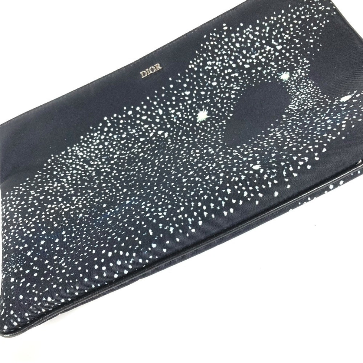 Christian Dior Black Nylon Clutch Bag Pouch (Pre-Owned)