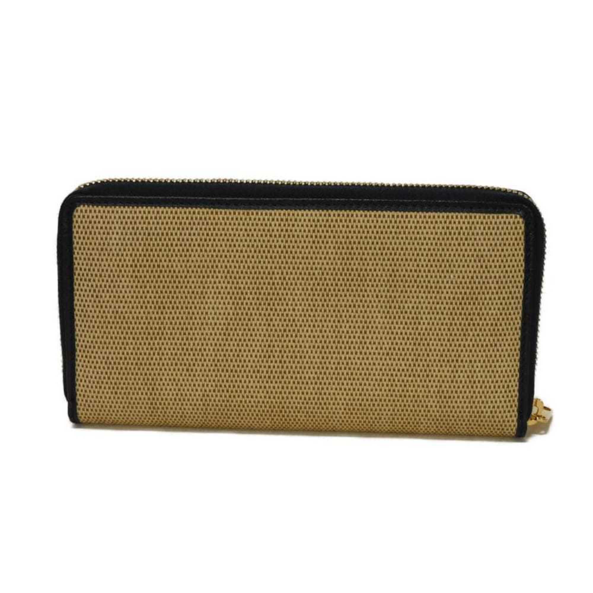 Gucci Beige Long Wallet (Bi-Fold) (Pre-Owned)