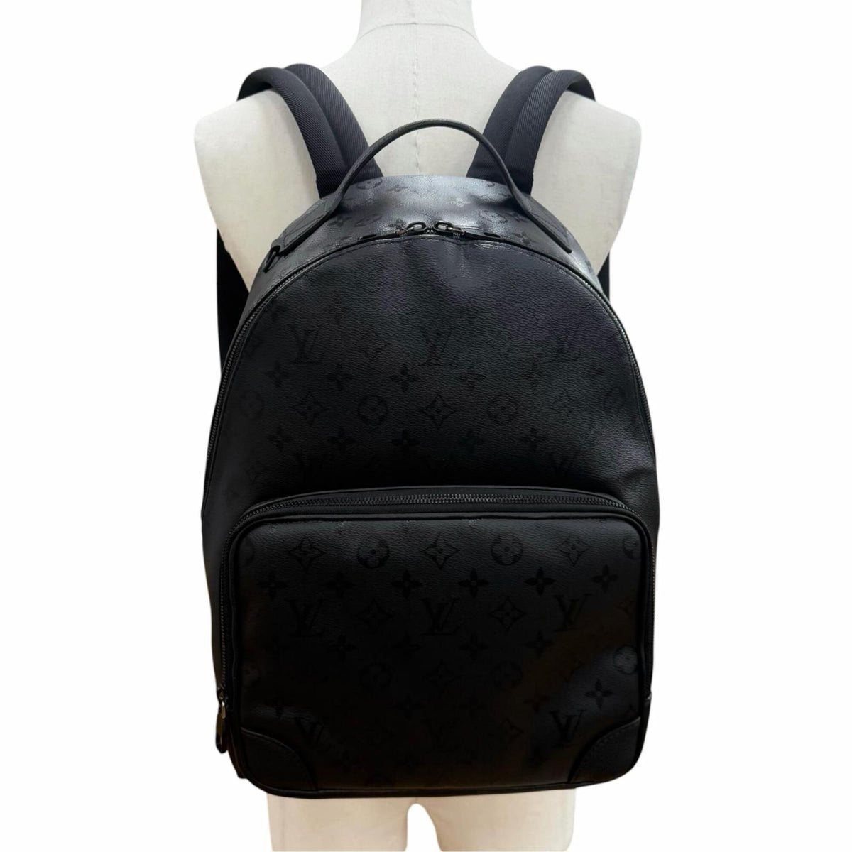 Louis Vuitton Black Monogram Backpack (Pre-Owned)