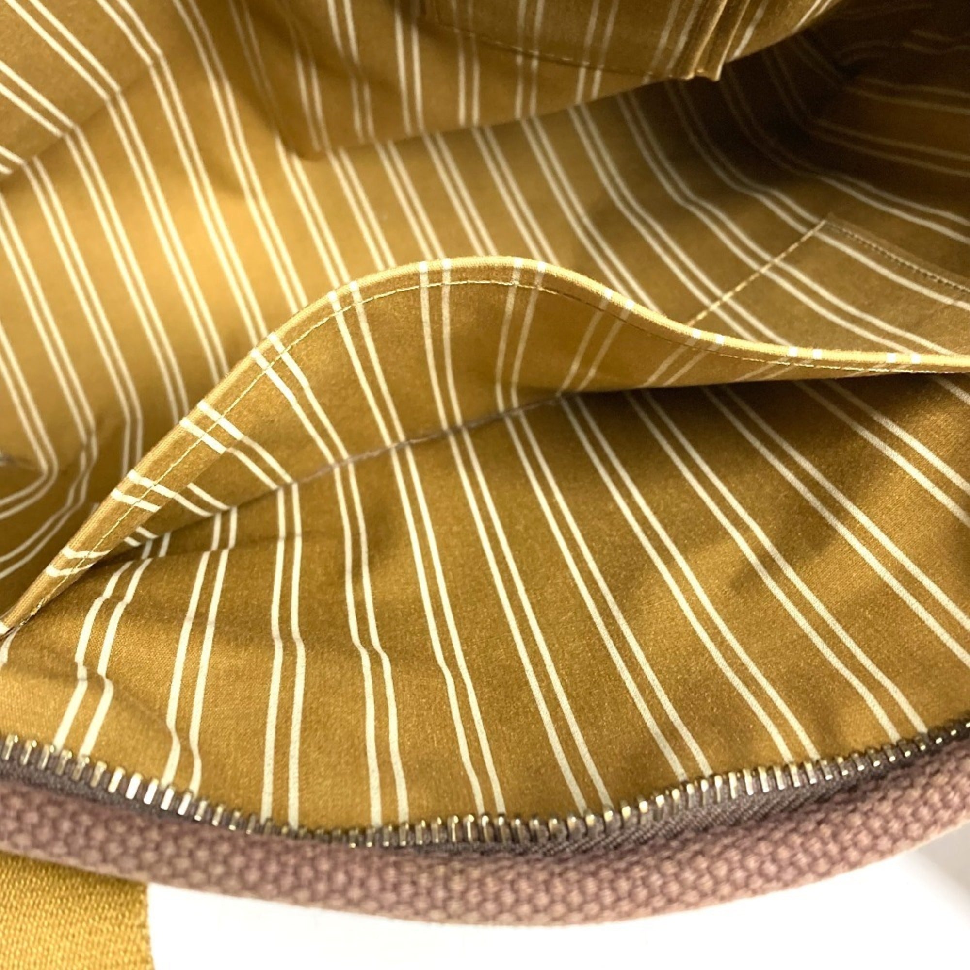Louis Vuitton Brown Canvas Shoulder Bag Tote Bag (Pre-Owned)
