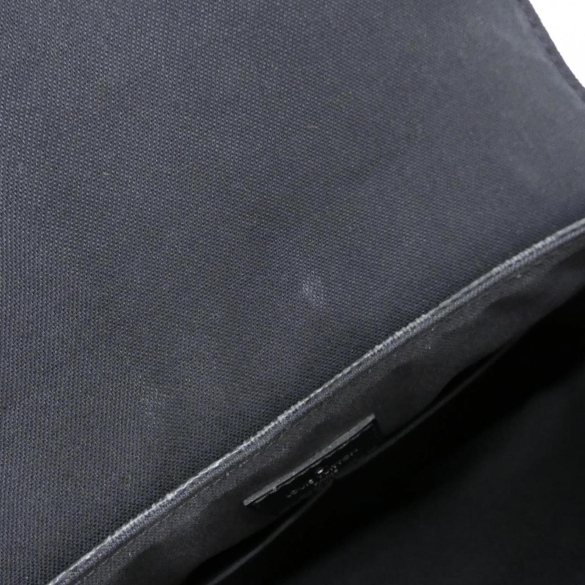 Louis Vuitton Graphite Coated Canvas Shoulder Bag (Pre-Owned)