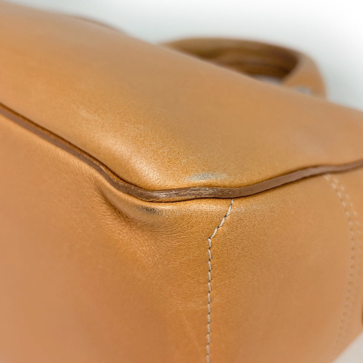 Celine Boogie Beige Leather Handbag (Pre-Owned)