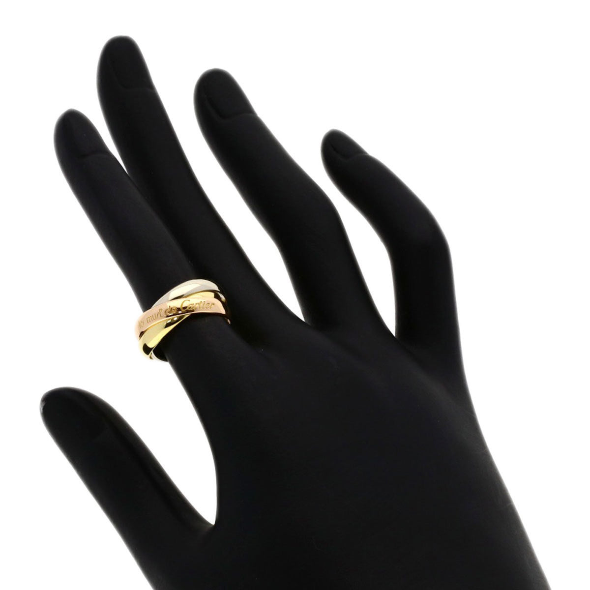 Cartier Trinity Yellow Gold (18K) Pink Gold (18K) White Gold (18K) Band Ring (Pre-Owned)