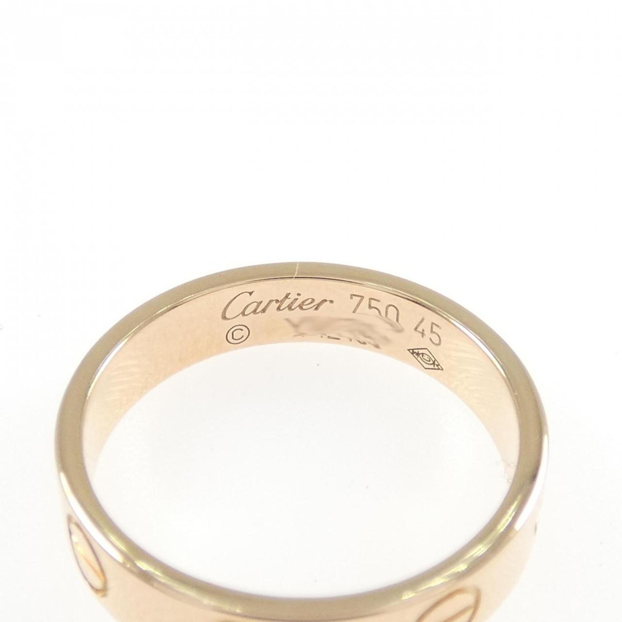 Cartier Pink Gold (18K) Band Ring (Pre-Owned)