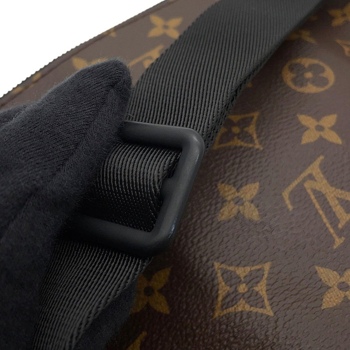 Louis Vuitton Monogram Macassar Black Monogram Macassar Noir Sling Bag (Pre-Owned)