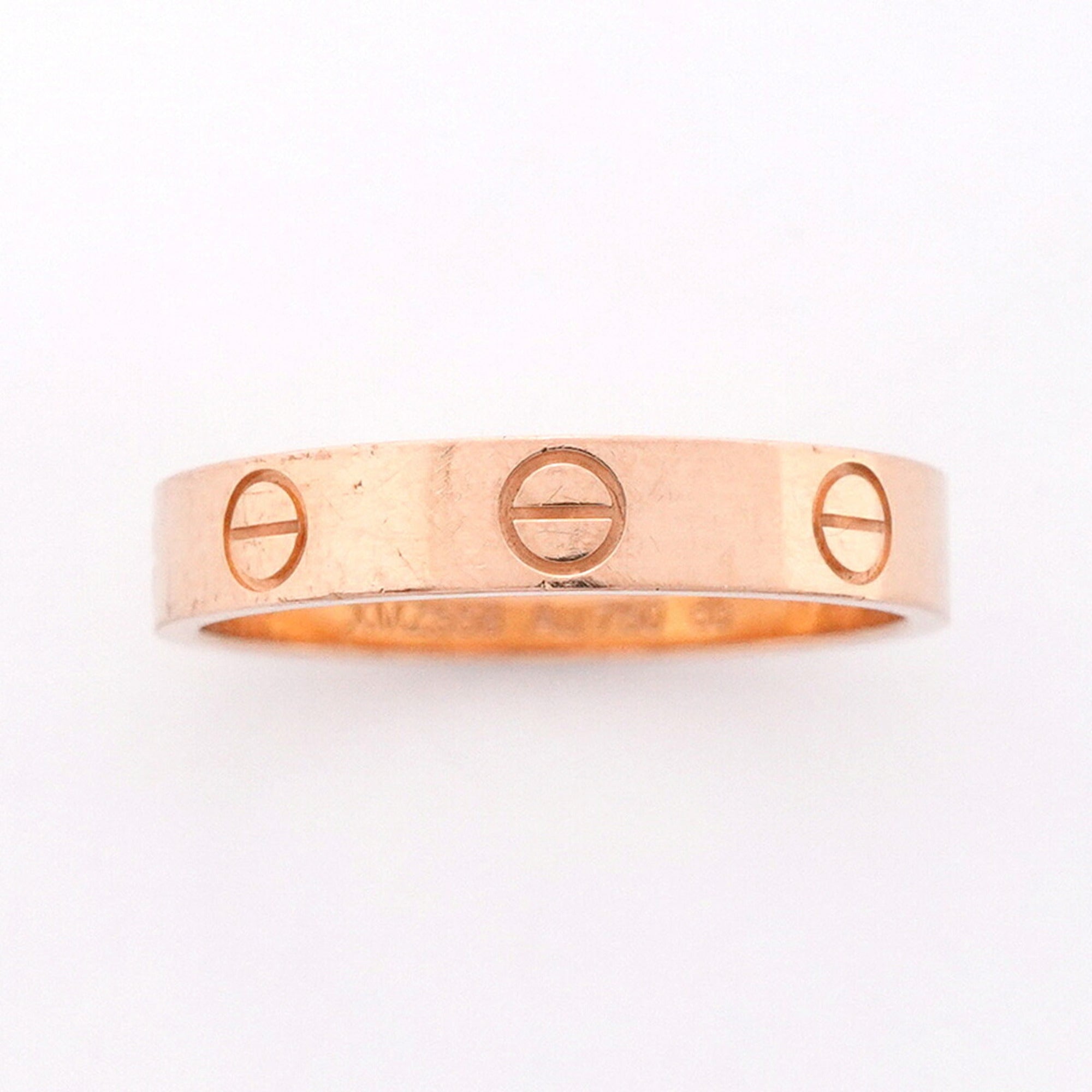 Cartier Pink Gold (18K) Band Ring (Pre-Owned)