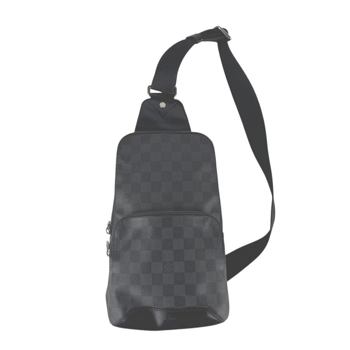 Louis Vuitton Black Damier Graphite Canvas Sling Bag (Pre-Owned)